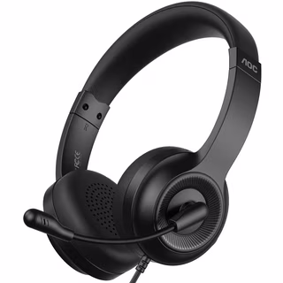 HS STEREO 3.5MM EDU ROTATE MIC  IN-LINE VOL BRAIDED CORD NOISE