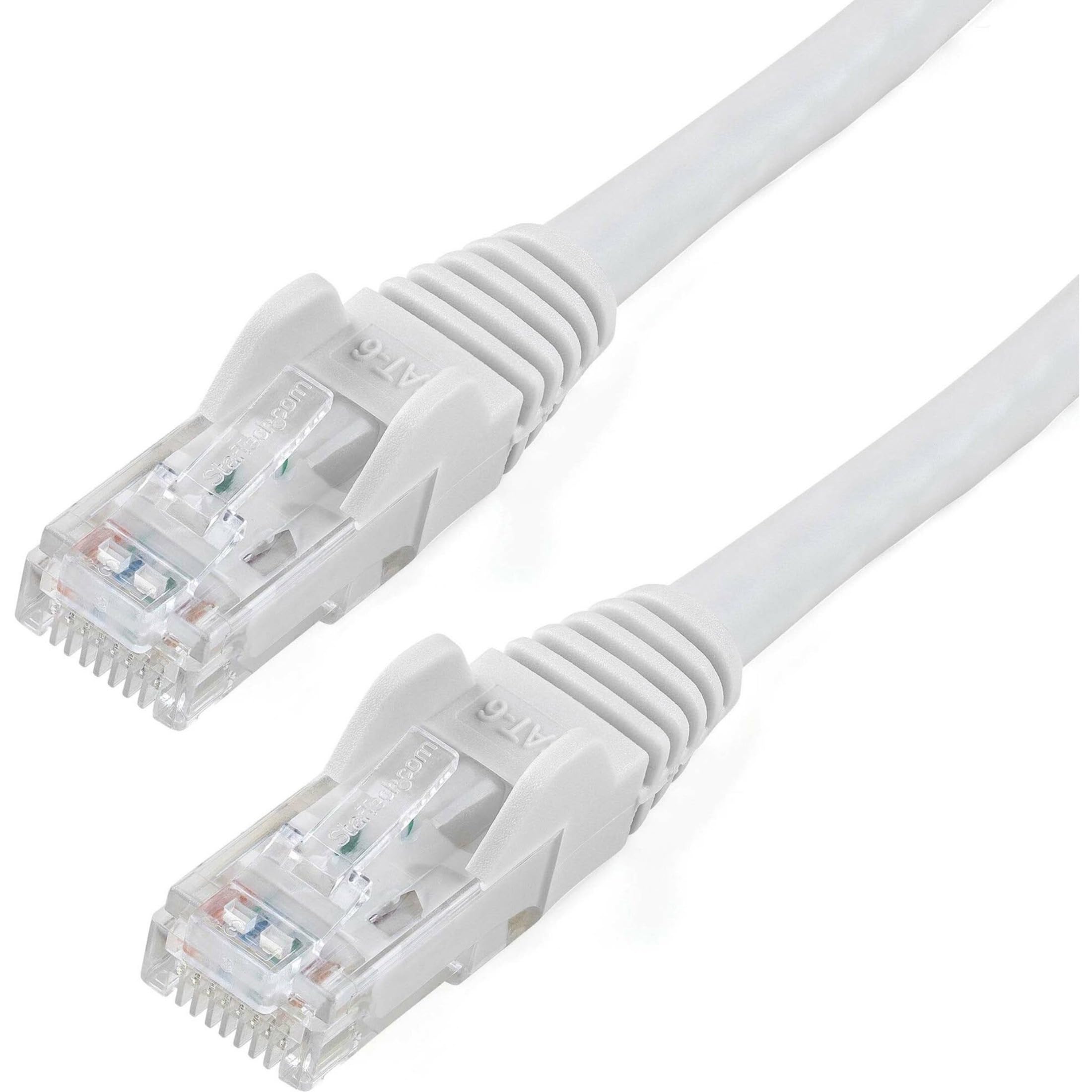 7FT WHITE CAT6 ETHERNET CABLE   SNAGLESS RJ45 UTP PATCH CABLE CORD