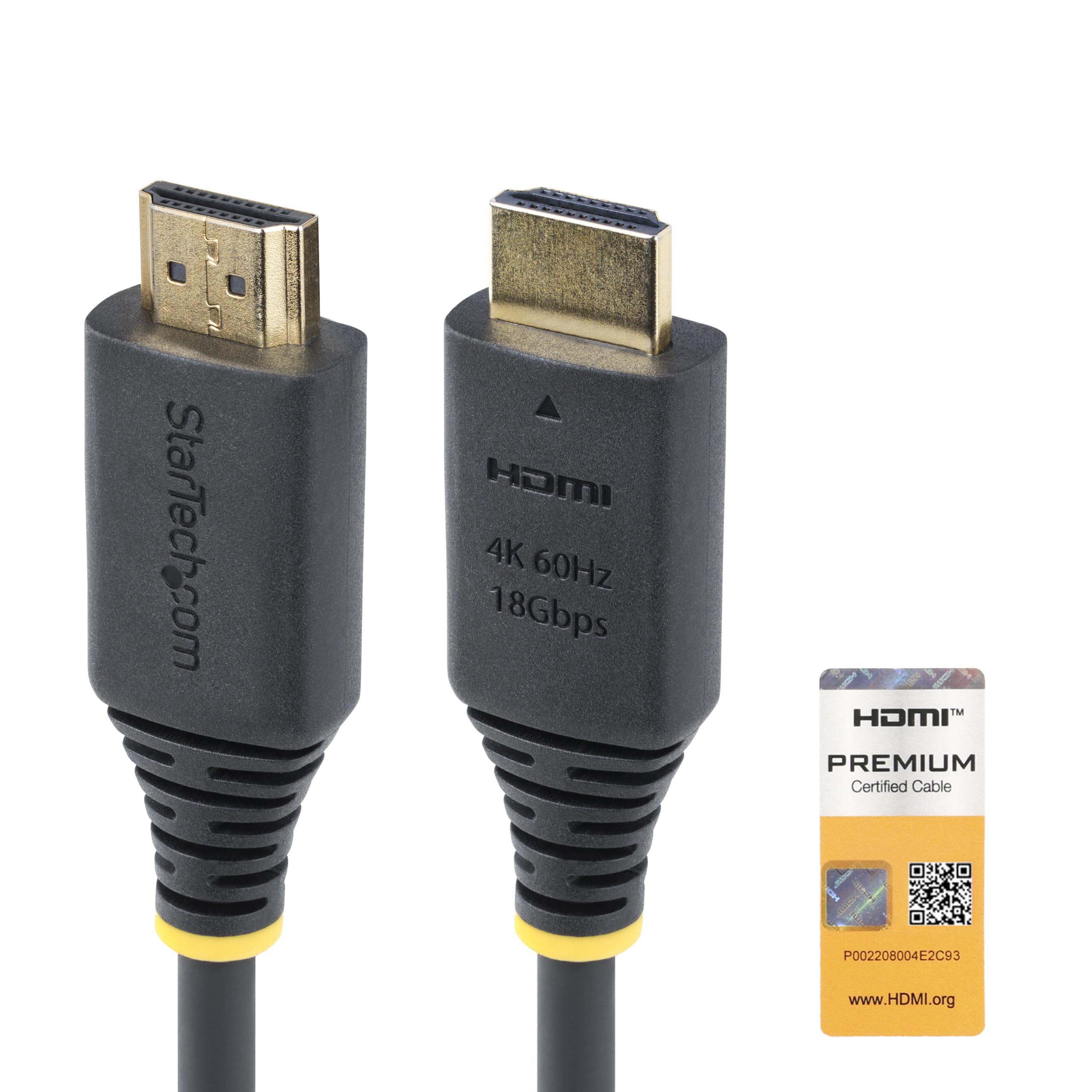 PREMIUM CERTIFIED HDMI CABLE    3FT HDMI CORD/4K 60HZ/HDR10/ARC