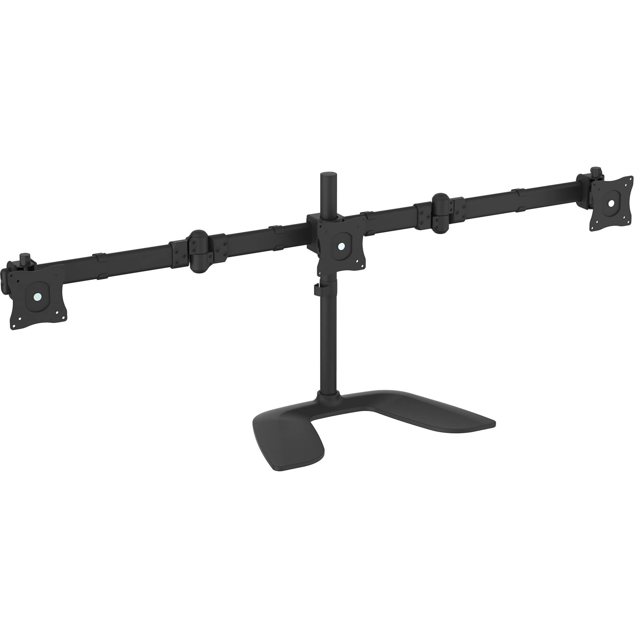 INCREASE PRODUCTIVITY AND FREE UP SPACE BY MOUNTING THREE MONITORS TO THIS DESKT