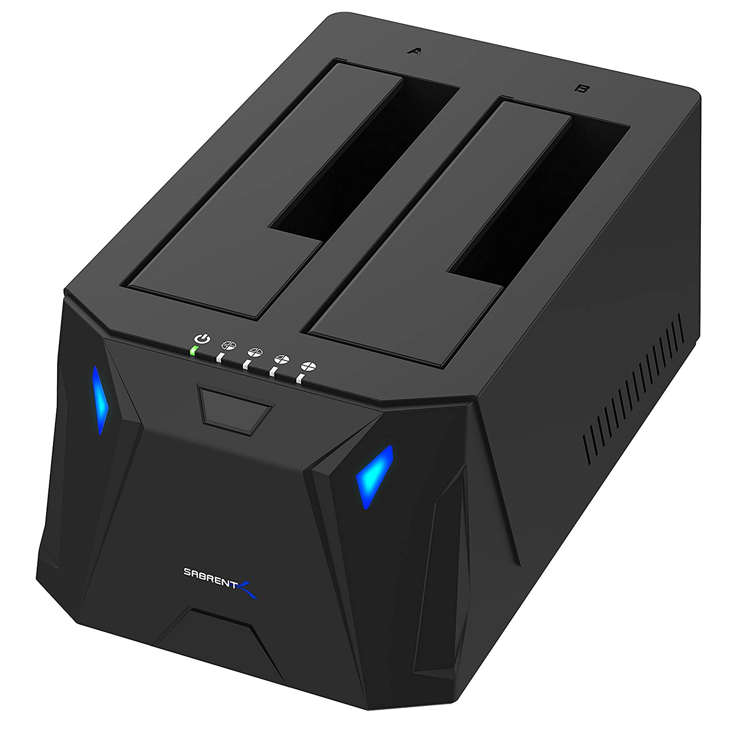 USB 3.0 TO SATA I/II/III DUAL   BAY EXTRNL HARD DRIVE DOCK STATION