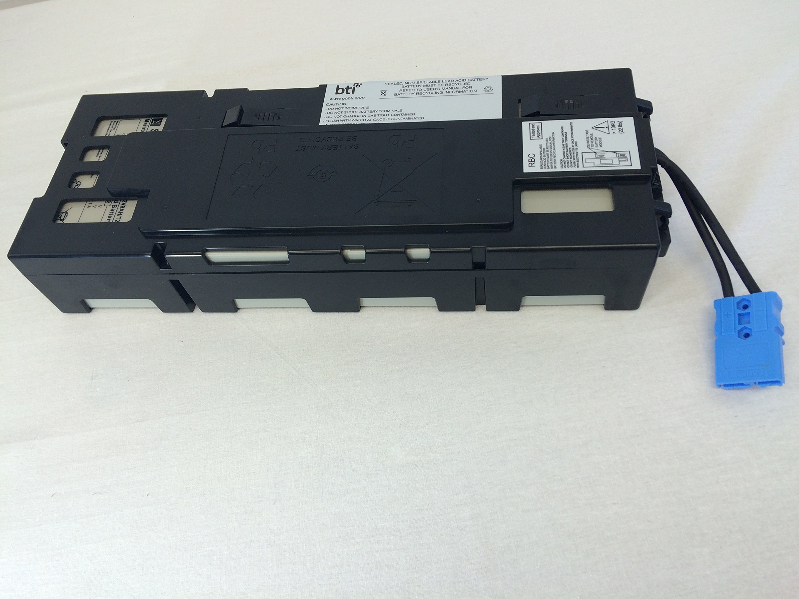 BTI APCRBC115-TAA 12V 4-CELL LEAD ACID UPS BATTERY REPLACES APCRBC115 RBC115 (TA