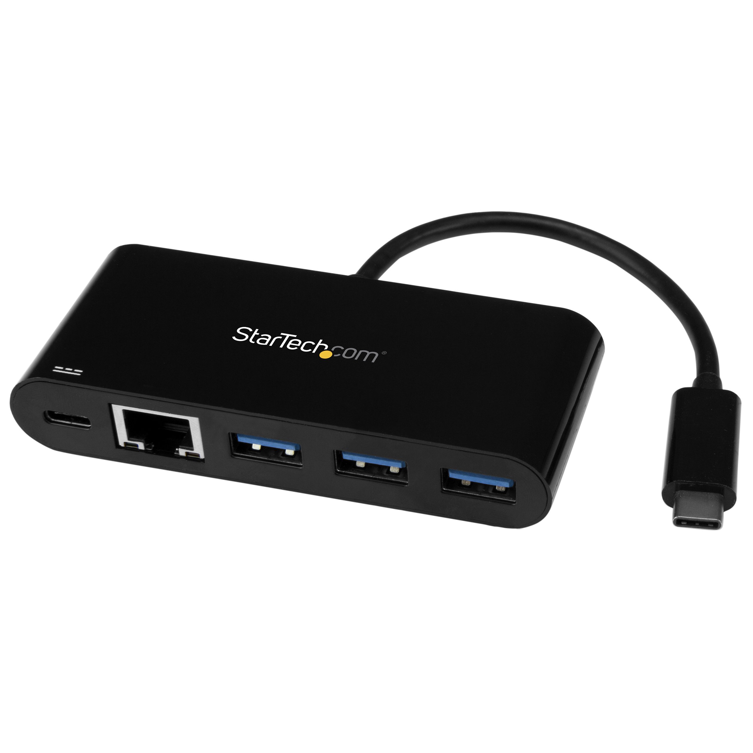 USB C GIGABIT ETHERNET ADAPTER  3-PORT USB HUB WITH POWER DELIVERY