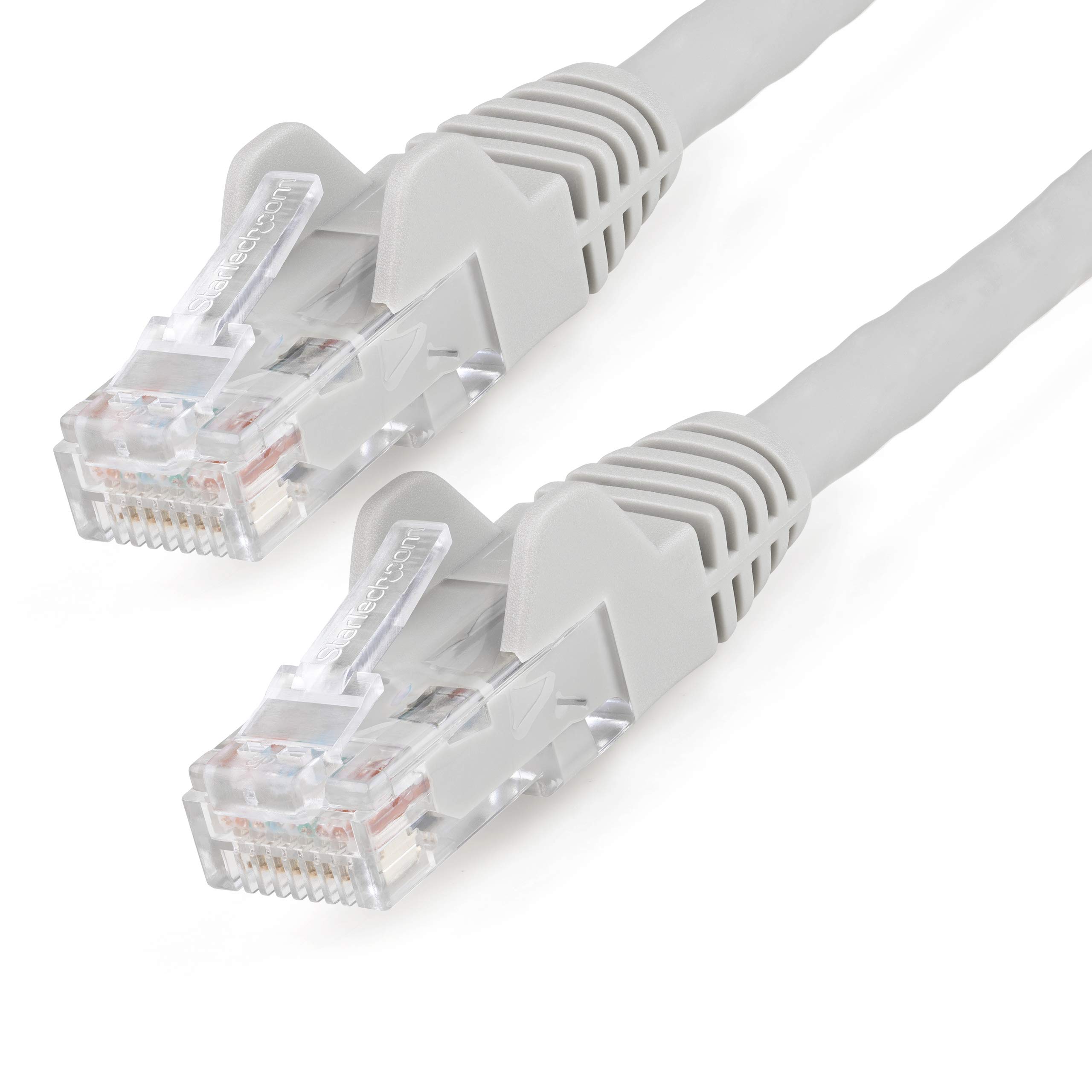 30FT GRAY CAT6 ETHERNET CABLE   LSZH SNAGLESS PATCH CABLE LAN RJ45