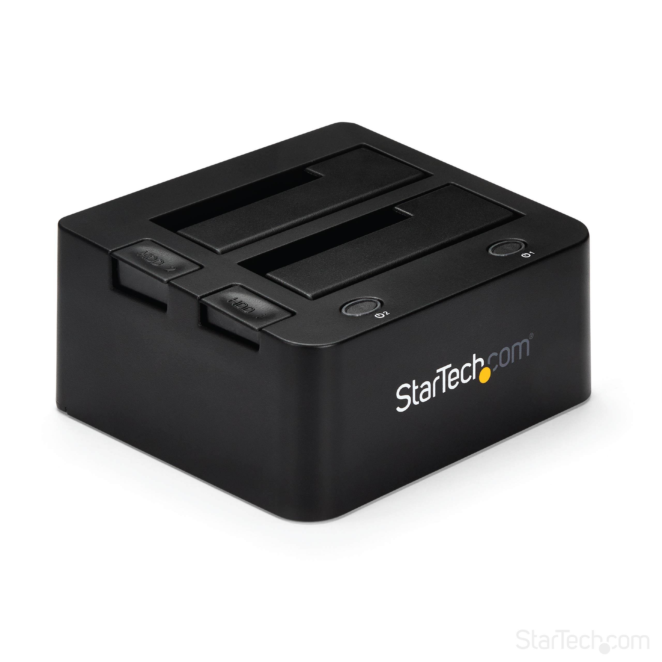DUAL-BAY HARD DRIVE DOCK FOR 2.5/3.5 SATA AND IDE DRIVES; SATA III AND IDE (40 P
