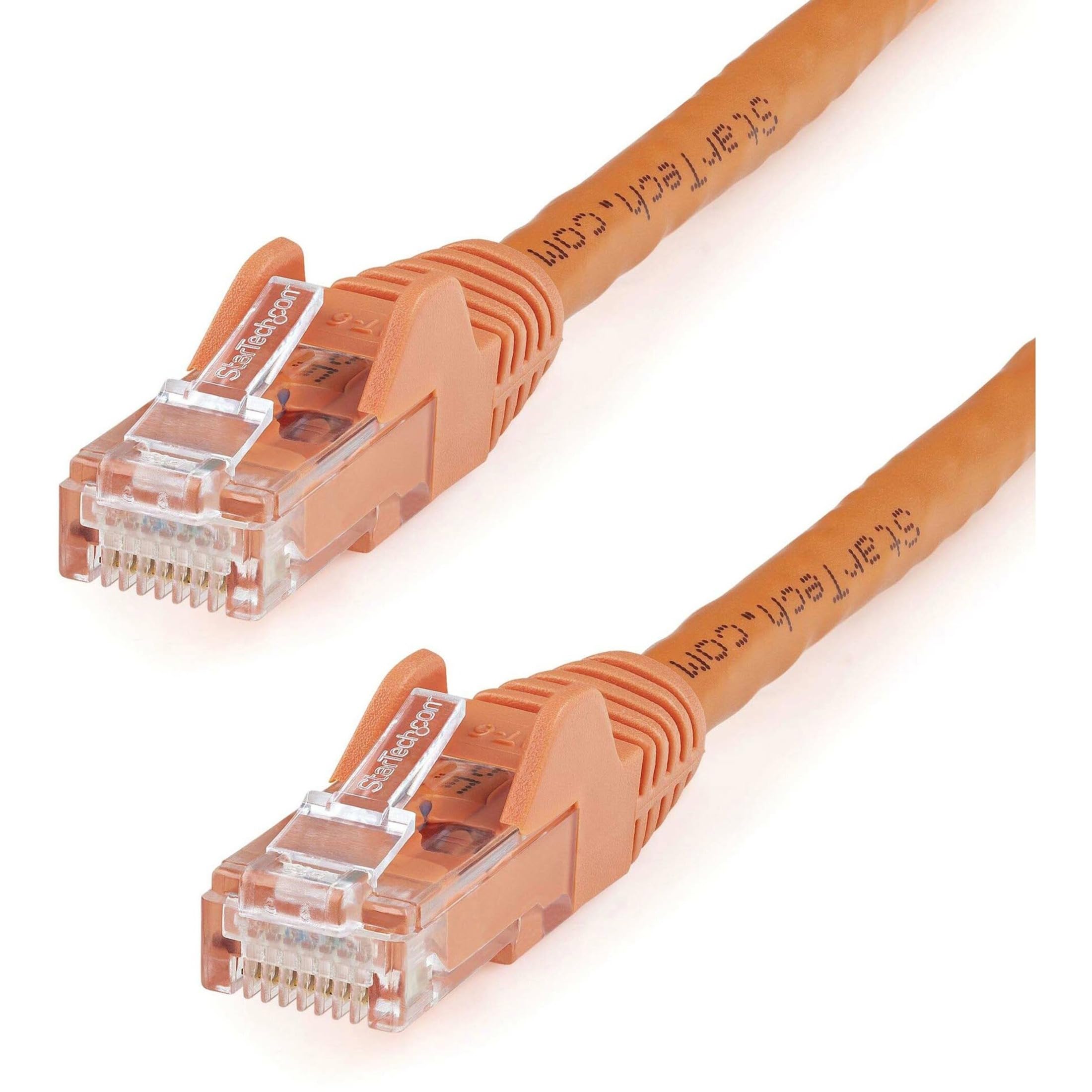 7FT ORANGE CAT6 ETHERNET CABLE  SNAGLESS RJ45 UTP PATCH CABLE CORD