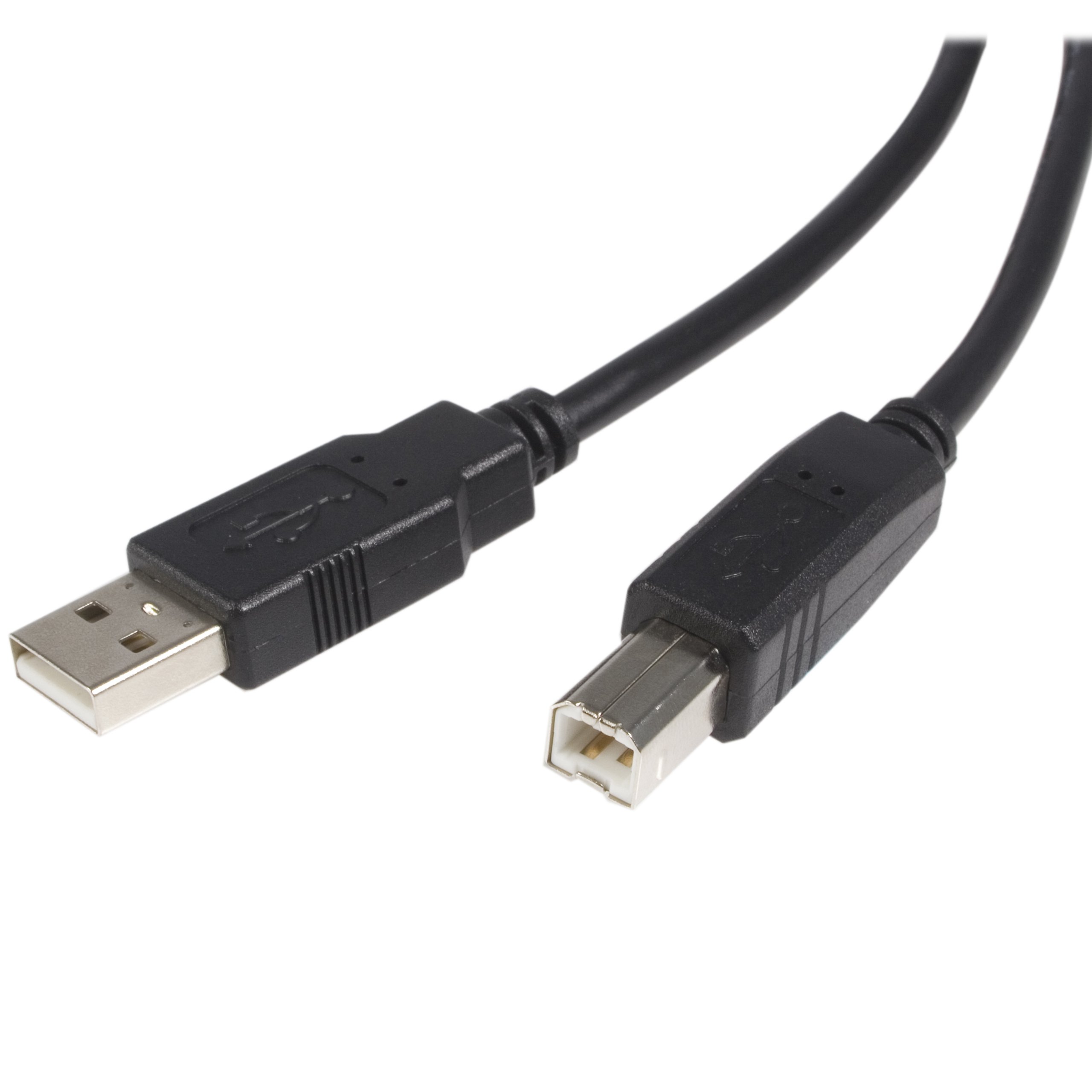 1FT USB A TO B CABLE USB 2.0    USB A TO B MALE PRINTER CABLE CORD