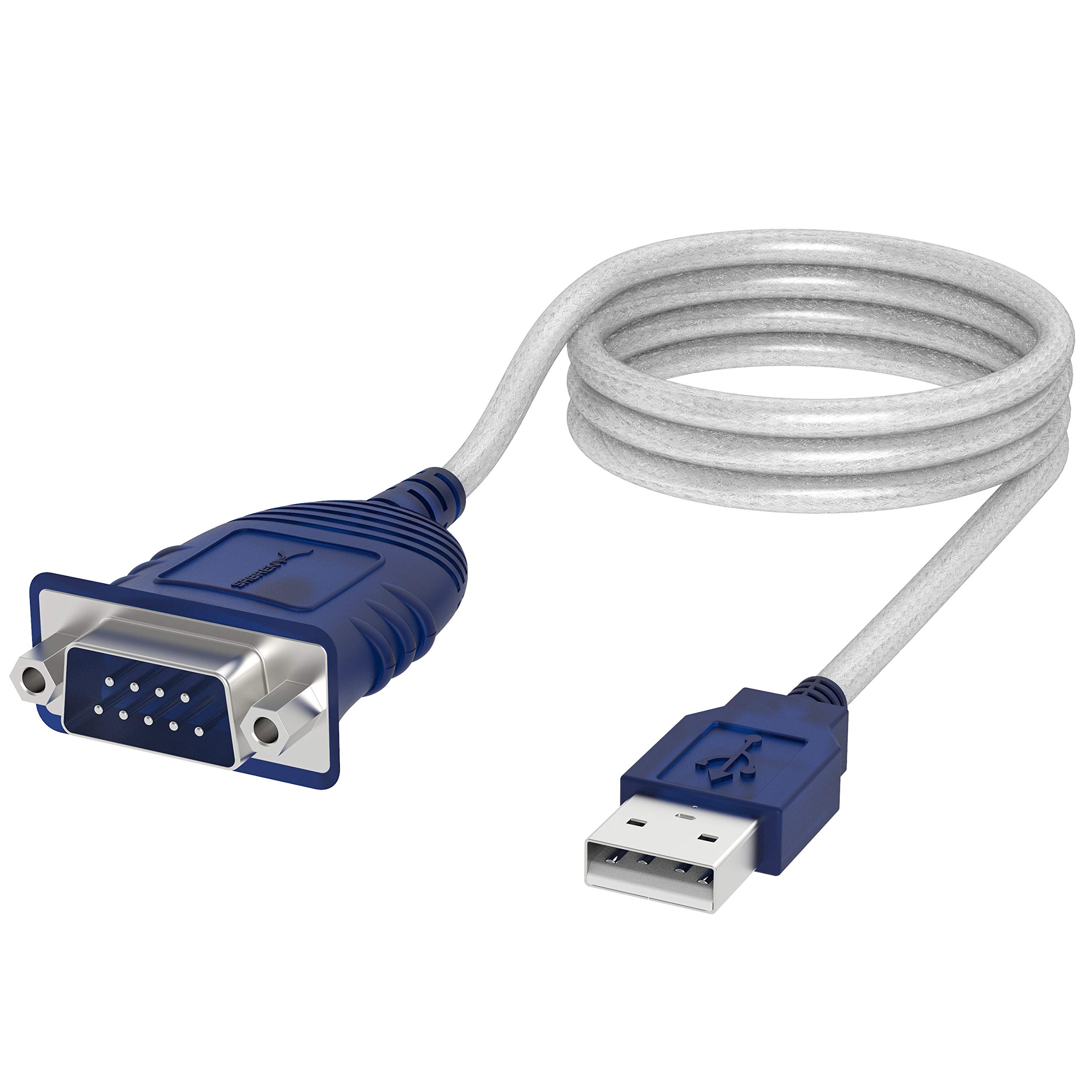 SABRENT USB 2.0 TO SERIAL CABLE 6-FEET EASY TO SETUP