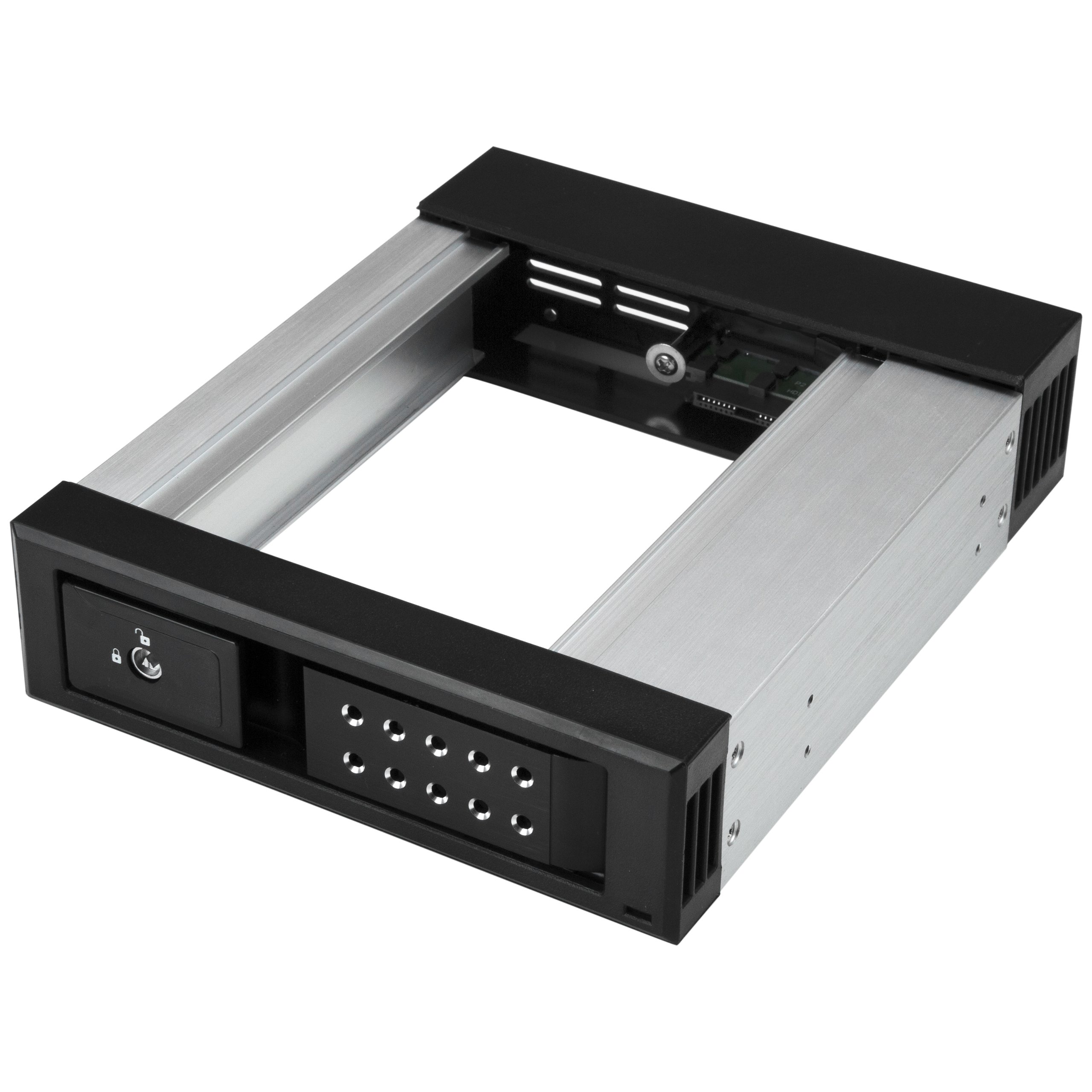 HARD DRIVE BAY MOBILE RACK      SATA SAS HDD 5.25 TRAYLESS ADAPTER