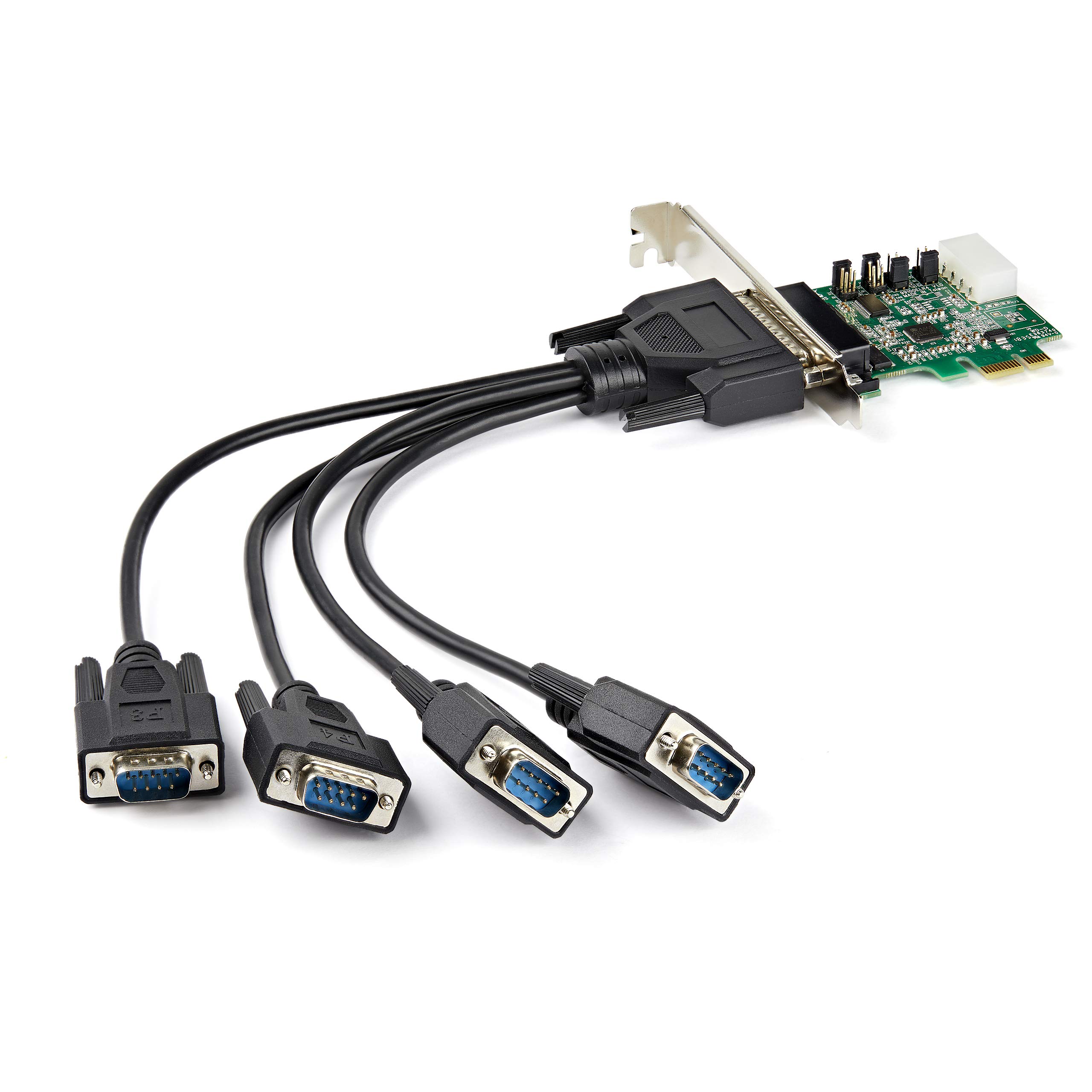4 PORT PCI EXPRESS RS232 SERIAL ADAPTER CARD PCIE TO SERIAL DB9