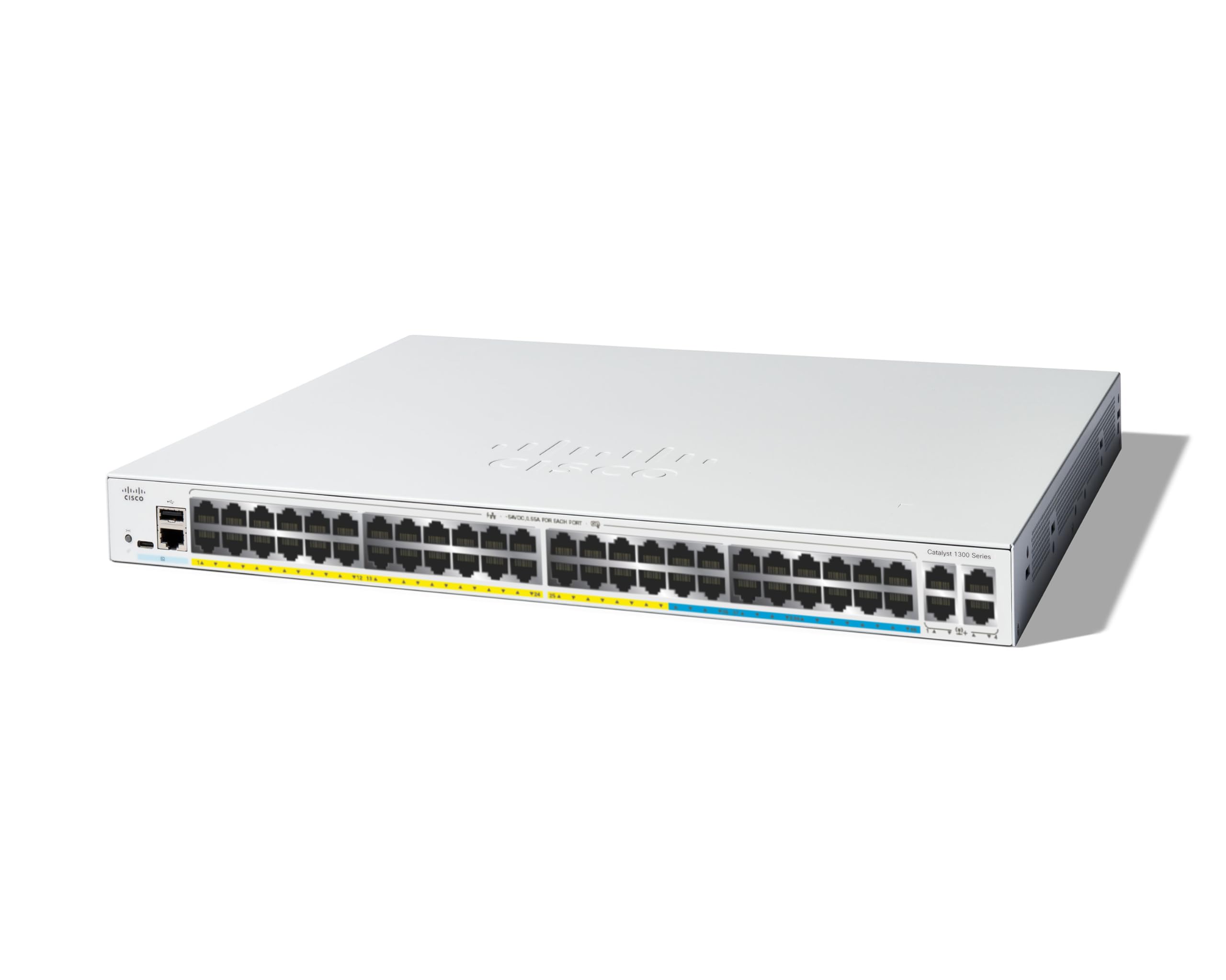 CATALYST 1300 16-PORT 2.5GE, 32-PORT GE, POE, 4X10G SFP+