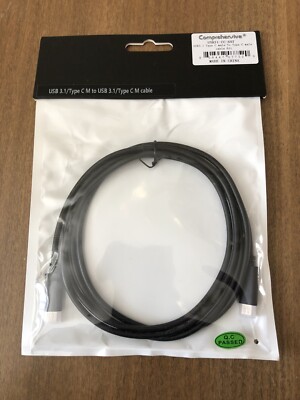 6FT USB 3.1 C TO C CABLE        LIFETIME WARRANTY