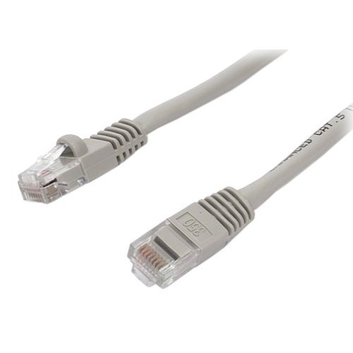 50FT GREY CAT5E CABLE SNAGLESS  ETHERNET CABLE GIGABIT LAN RJ45