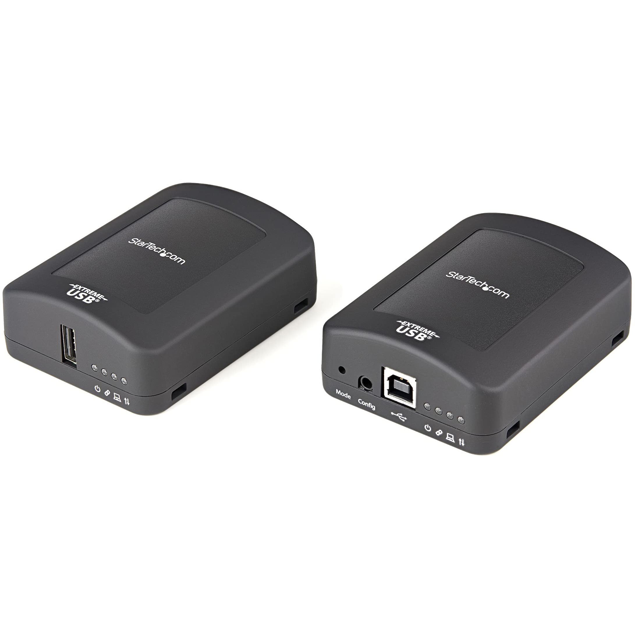USB 2.0 EXTENDER CONNECTS A USB DEVICE UP TO 330FT/100M OVER CAT5E/CAT6 RJ45 CAB