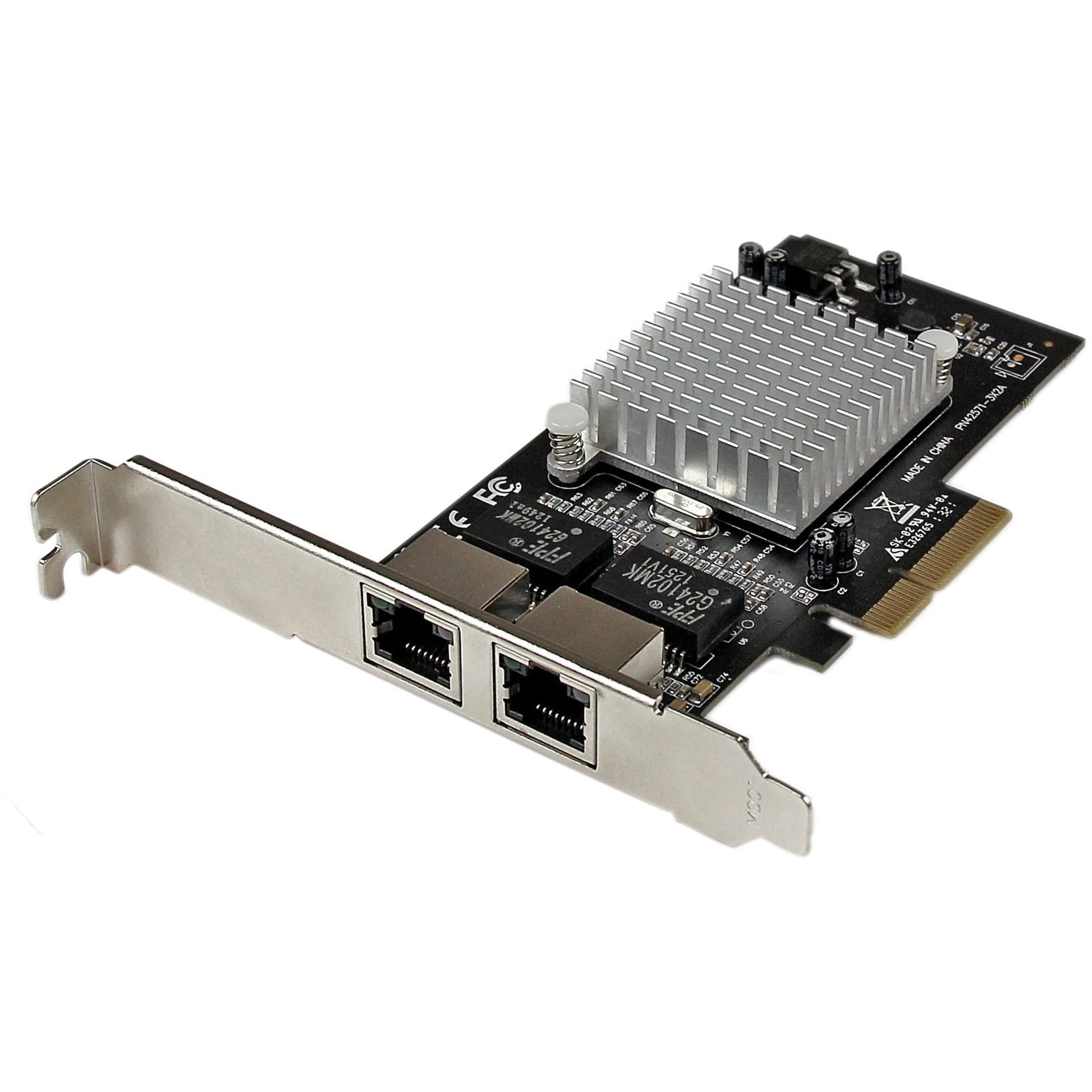 ADD DUAL GIGABIT ETHERNET PORTS TO A CLIENT, SERVER OR WORKSTATION THROUGH A PCI