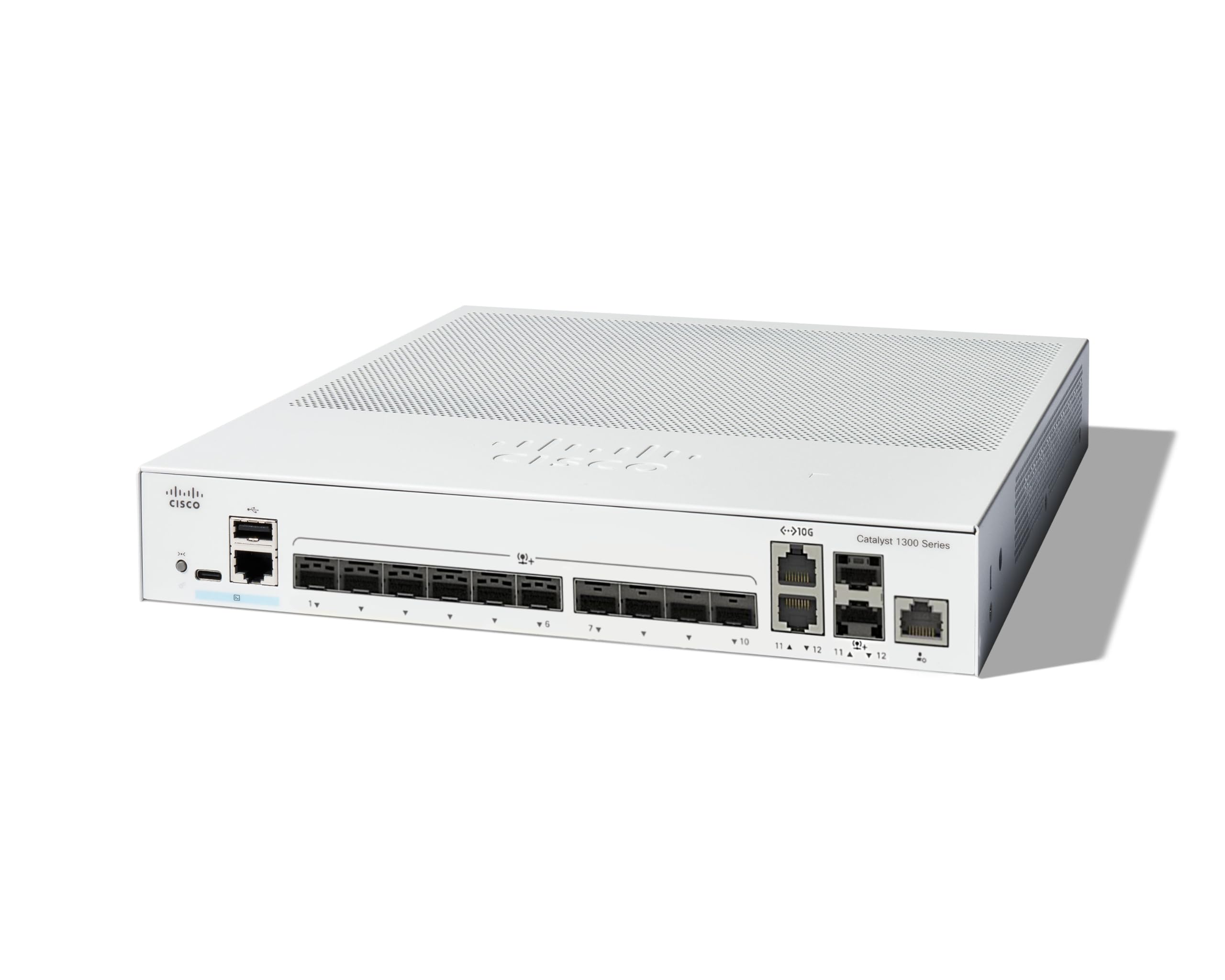 CATALYST 1300 12-PORT SFP+, 2X10GE SHARED