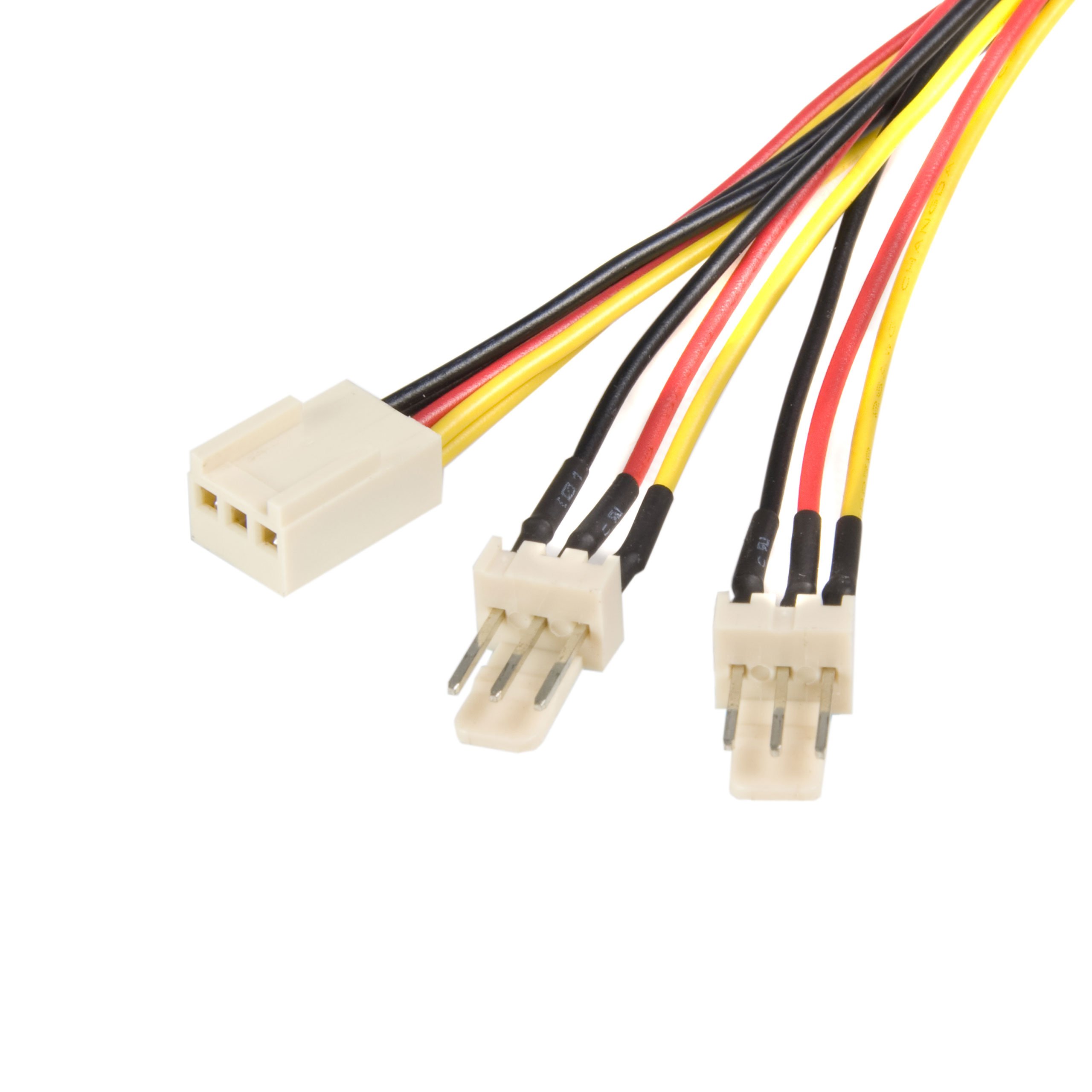 TX3 FAN POWER SPLITTER CORD 3   PIN FAN POWER SPLITTER Y CABLE 12IN