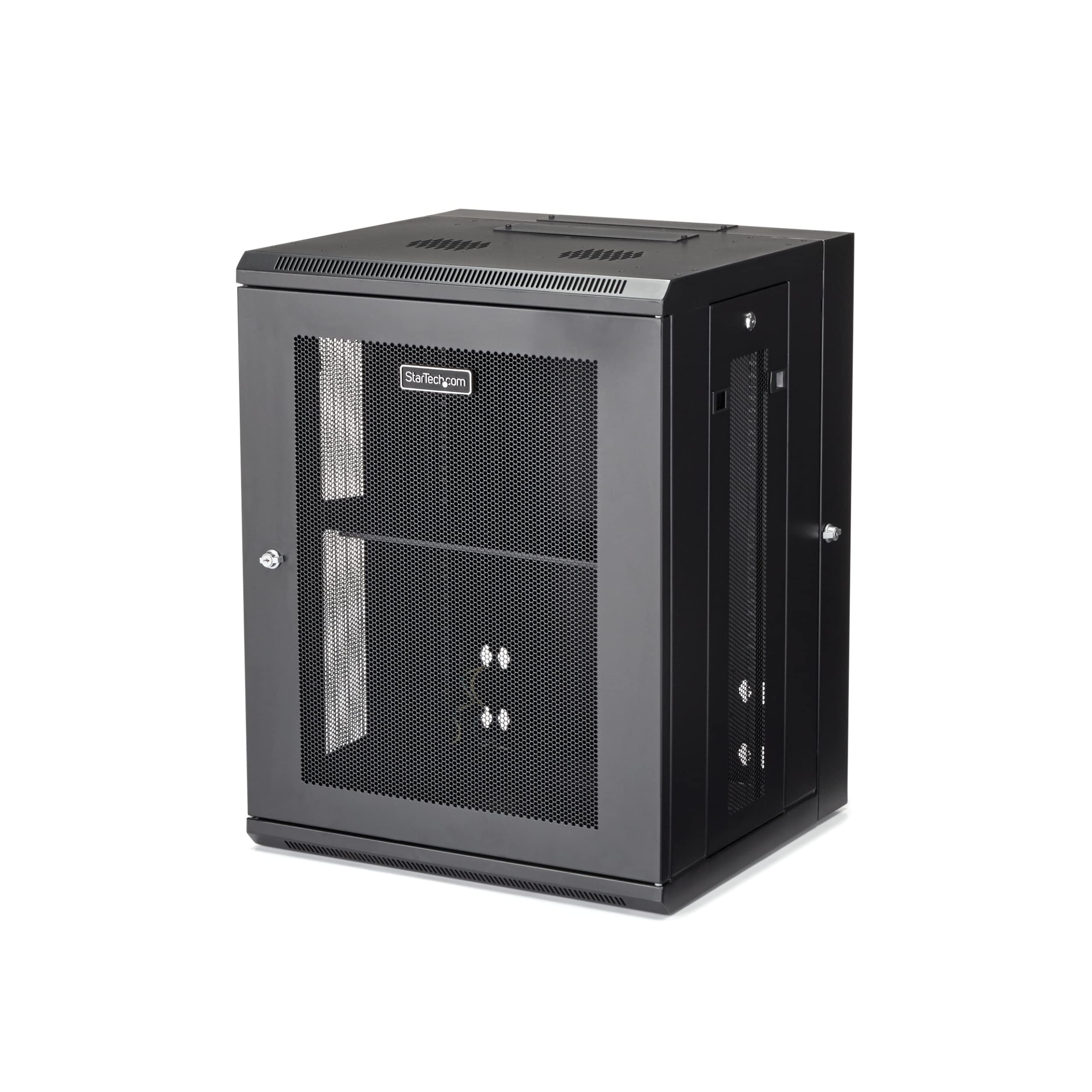 WALL MOUNT NETWORK CABINET      15U HINGED SERVER RACK ENCLOSURE