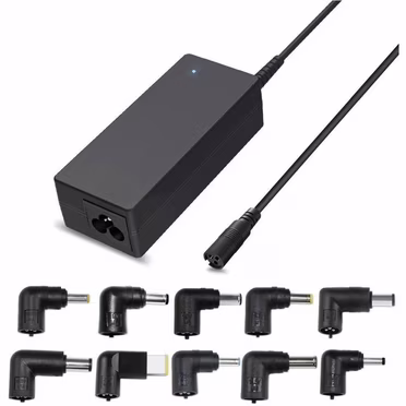 65W UNIVERSAL LAPTOP CHARGER    WITH 10 INTERCHANGEABLE LAPTOP TIPS