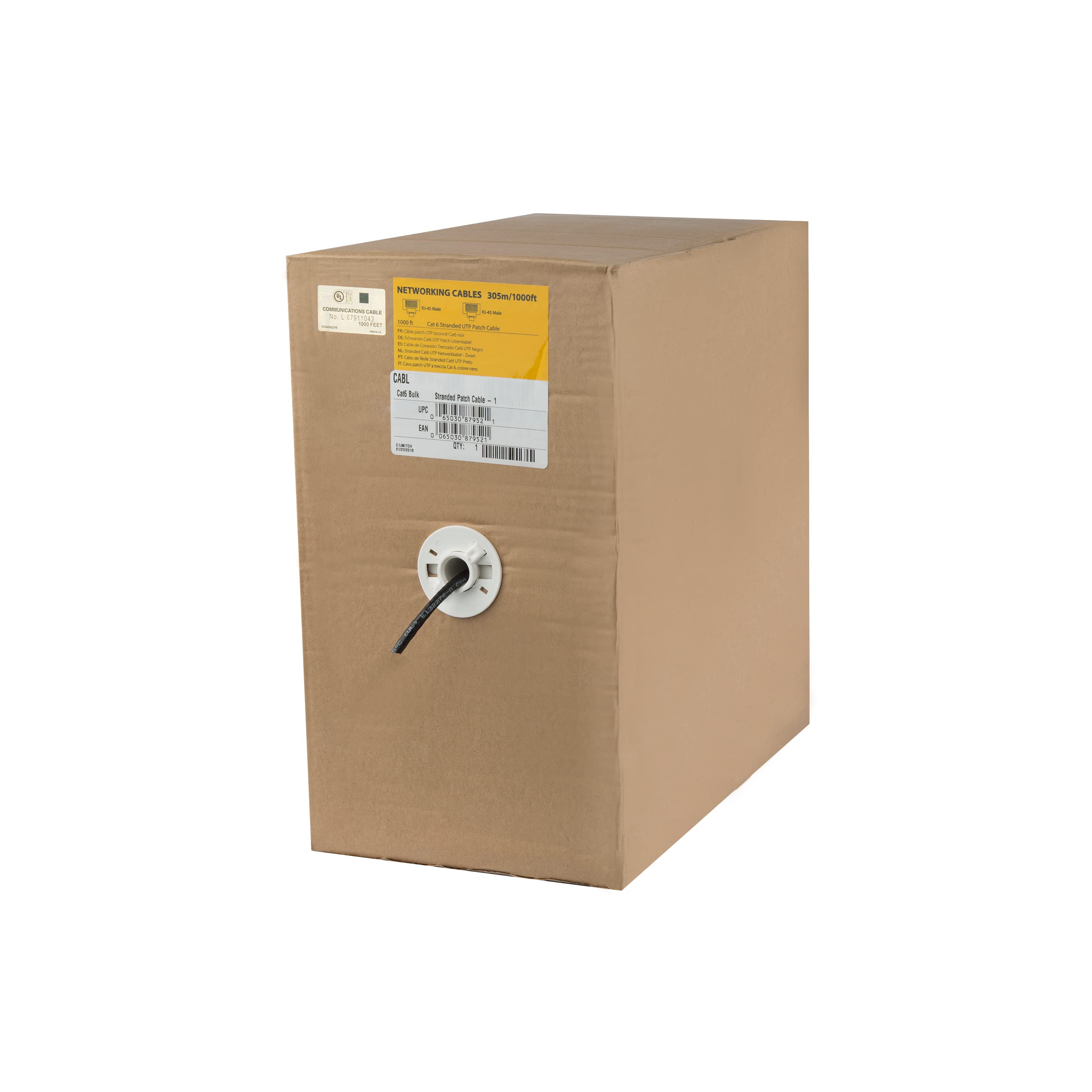 MAKE GIGABIT NETWORK CONNECTIONS USING THIS HIGH QUALITY CAT6 CABLE - CAT 6 BULK