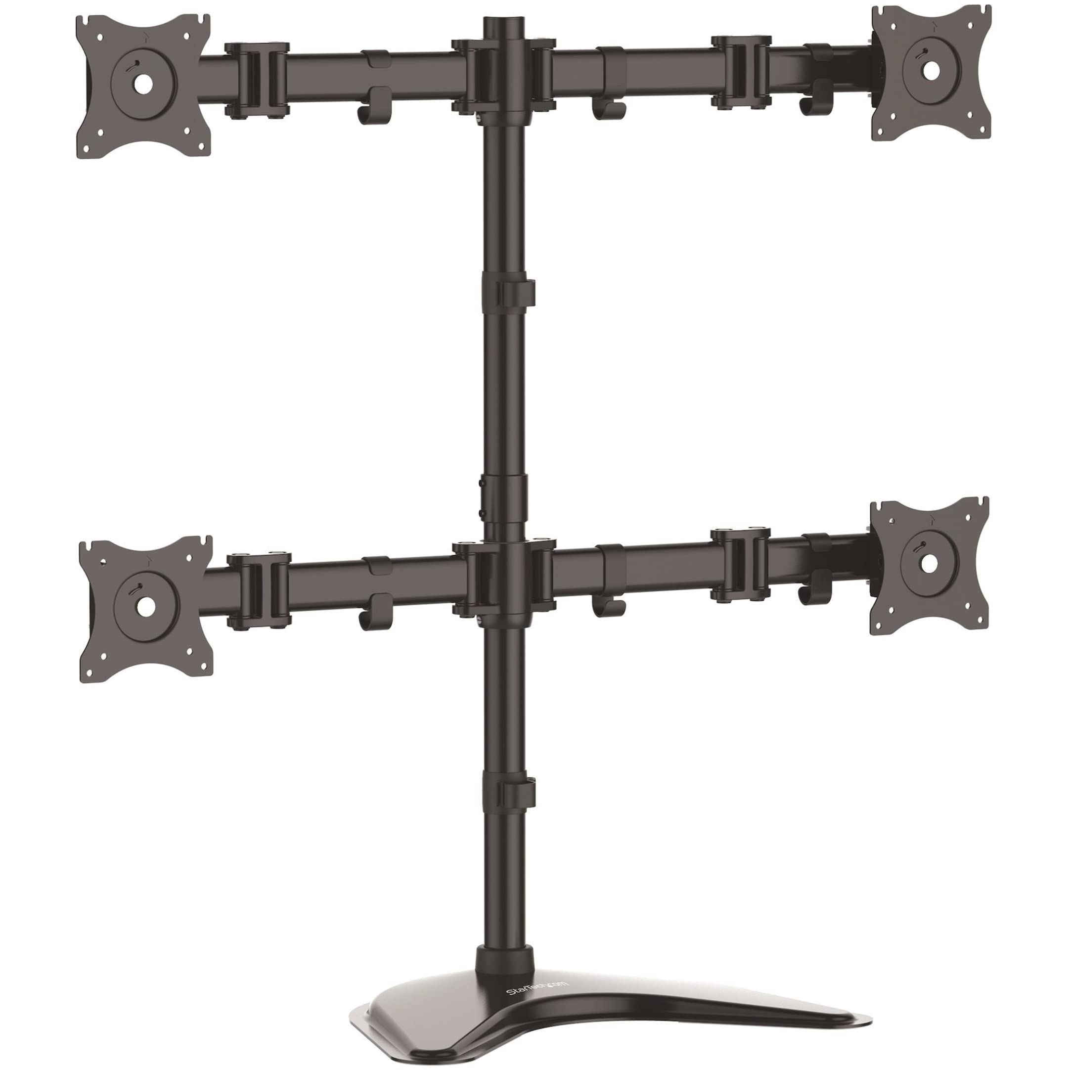 INCREASE PRODUCTIVITY AND FREE UP SPACE BY MOUNTING FOUR MONITORS TO THIS ATTRAC