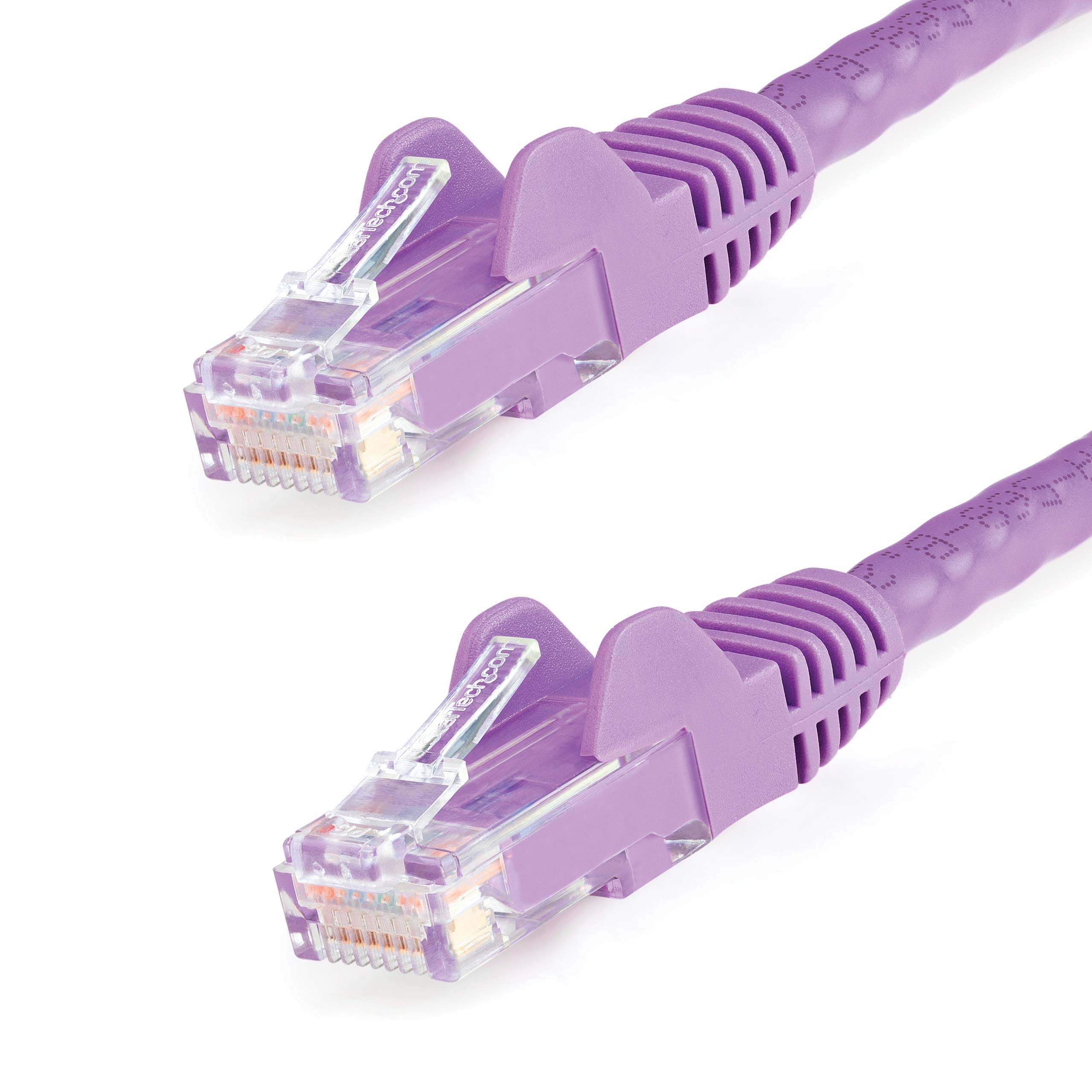 6FT PURPLE CAT6 ETHERNET CABLE  SNAGLESS RJ45 UTP PATCH CABLE CORD