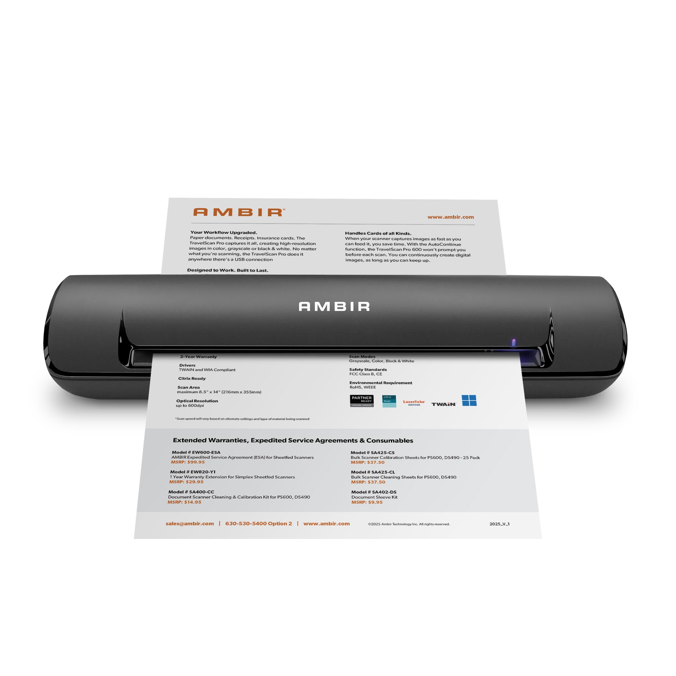IMAGESCAN PRO 490I DUPLEX SCANNER