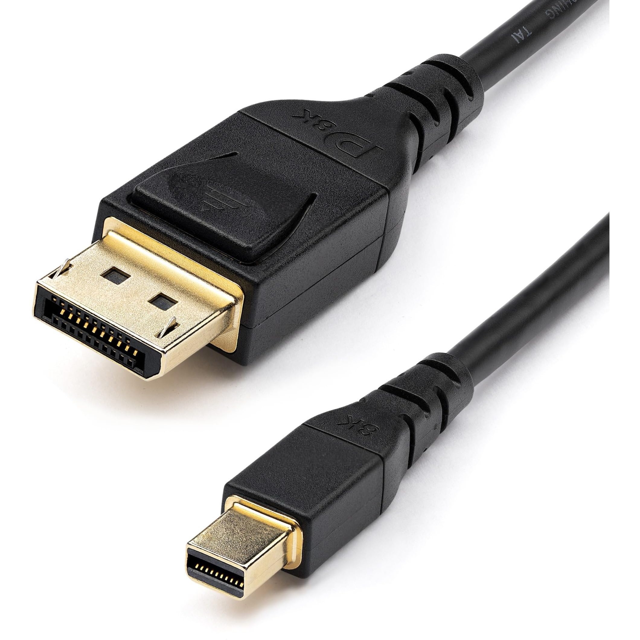 MINI DISPLAYPORT TO DISPLAYPORT 1.4 CABLE 8K HBR3 VIDEO CORD 3FT