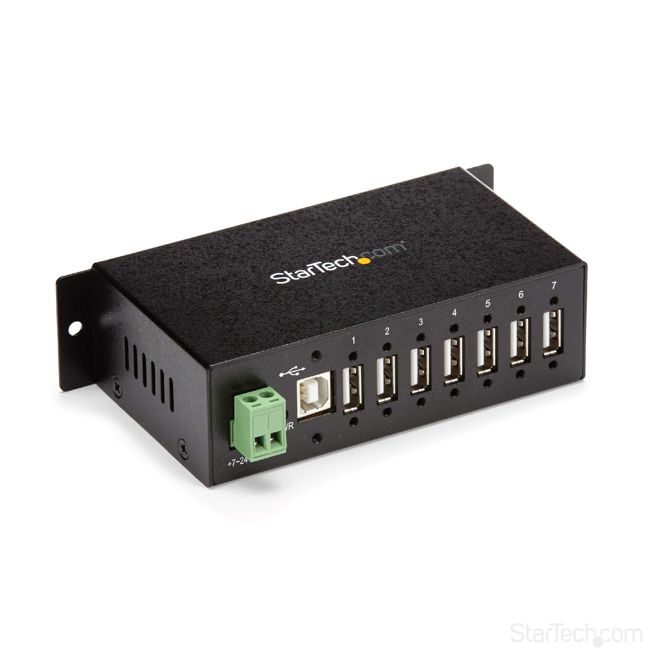7 PORT USB 2.0 HUB METAL TAA    INDUSTRIAL MOUNTABLE HEAVY DUTY