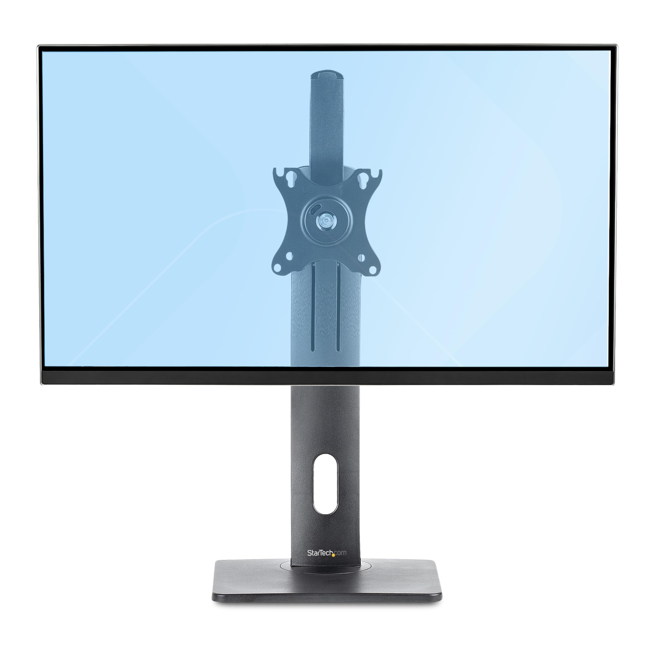 FREE-STANDING SINGLE MONITOR MOUNT SUPPORTS A DISPLAY UP TO 32 INCH (15LB); VESA