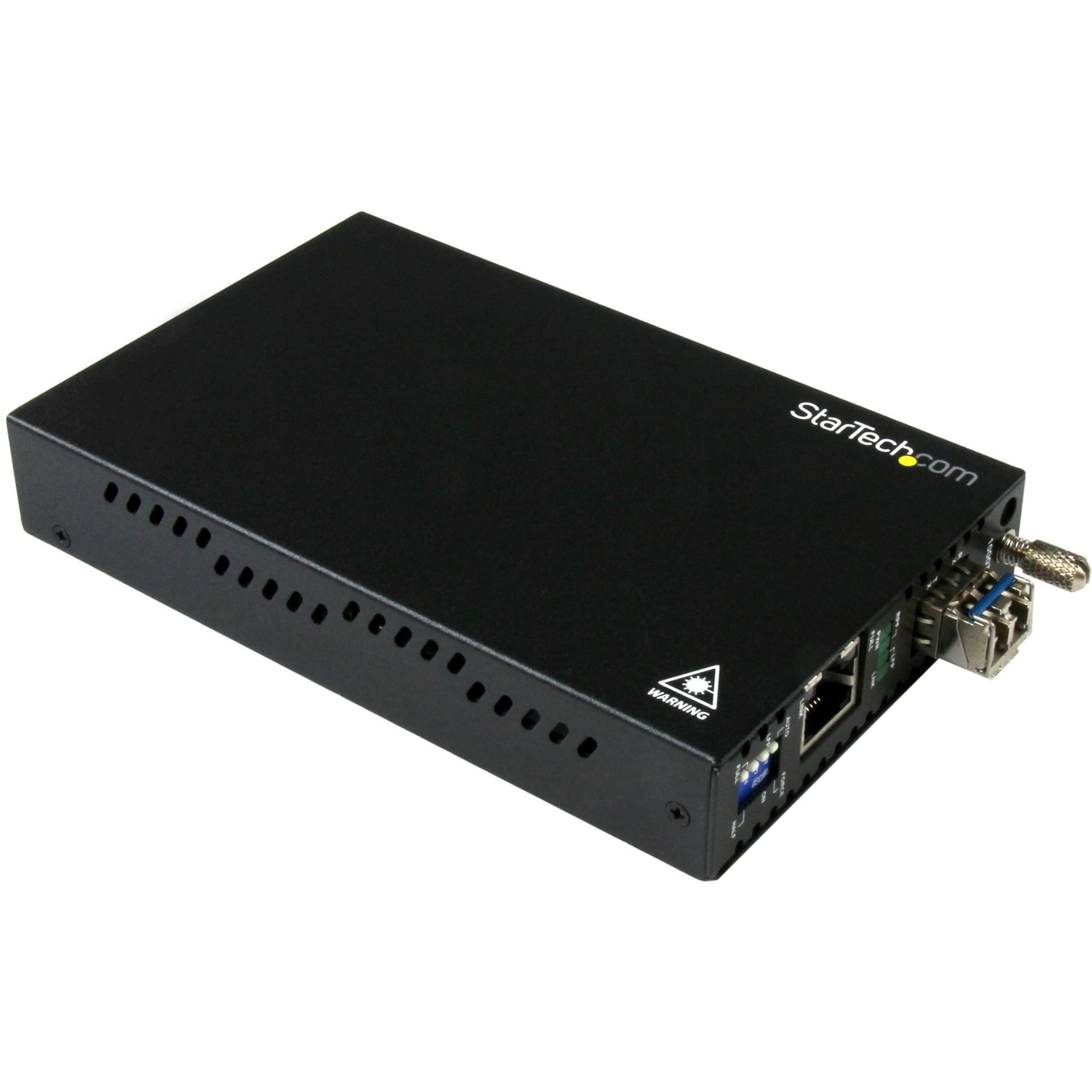 CONVERT EXTEND A GBE CONNECTION UP TO 10 KM (6.2 MI) USING SINGLE-MODE LC FIBER