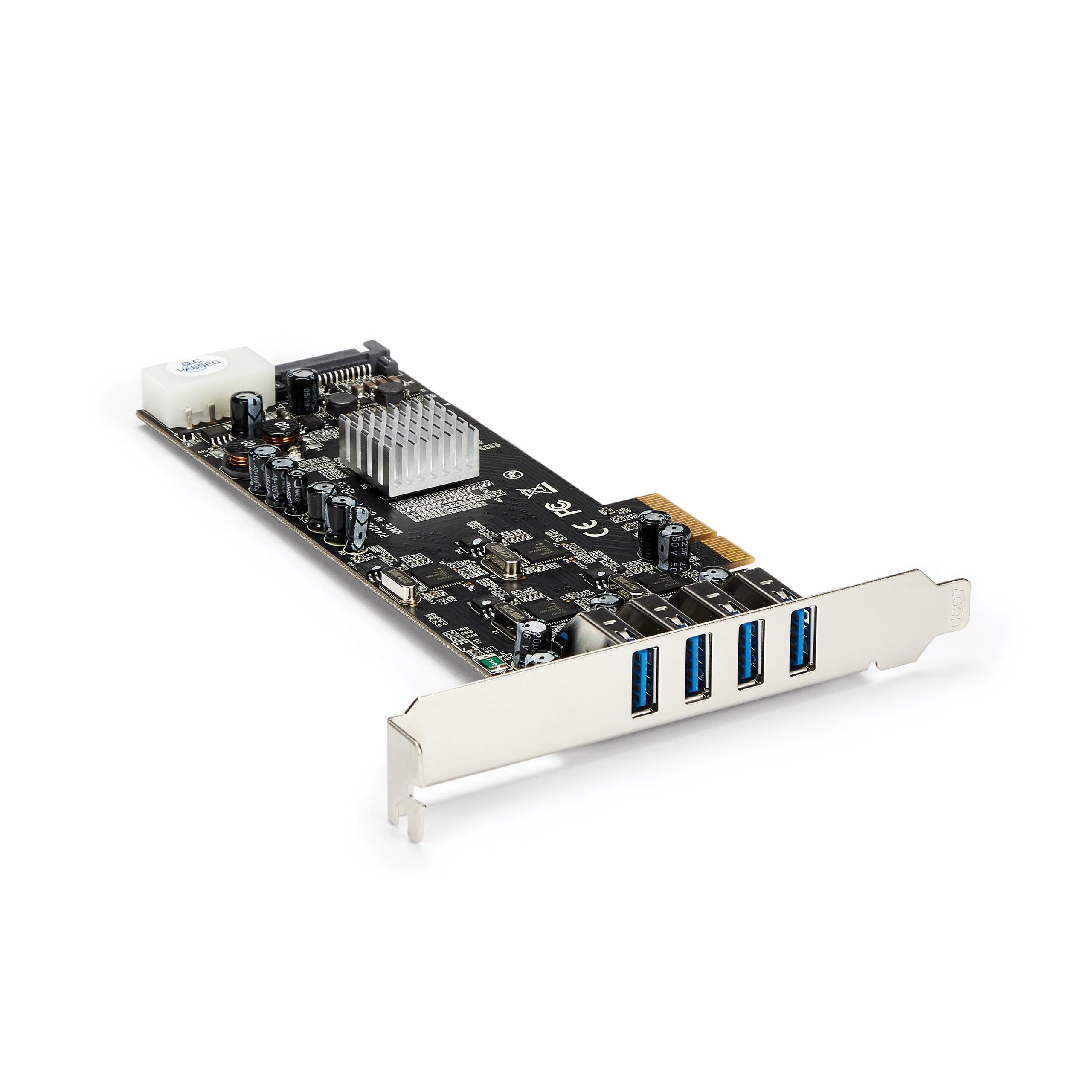 ADD FOUR USB 3.0 PORTS WITH FOUR INDEPENDENT CHANNELS, LP/SATA POWER, AND CHARGI