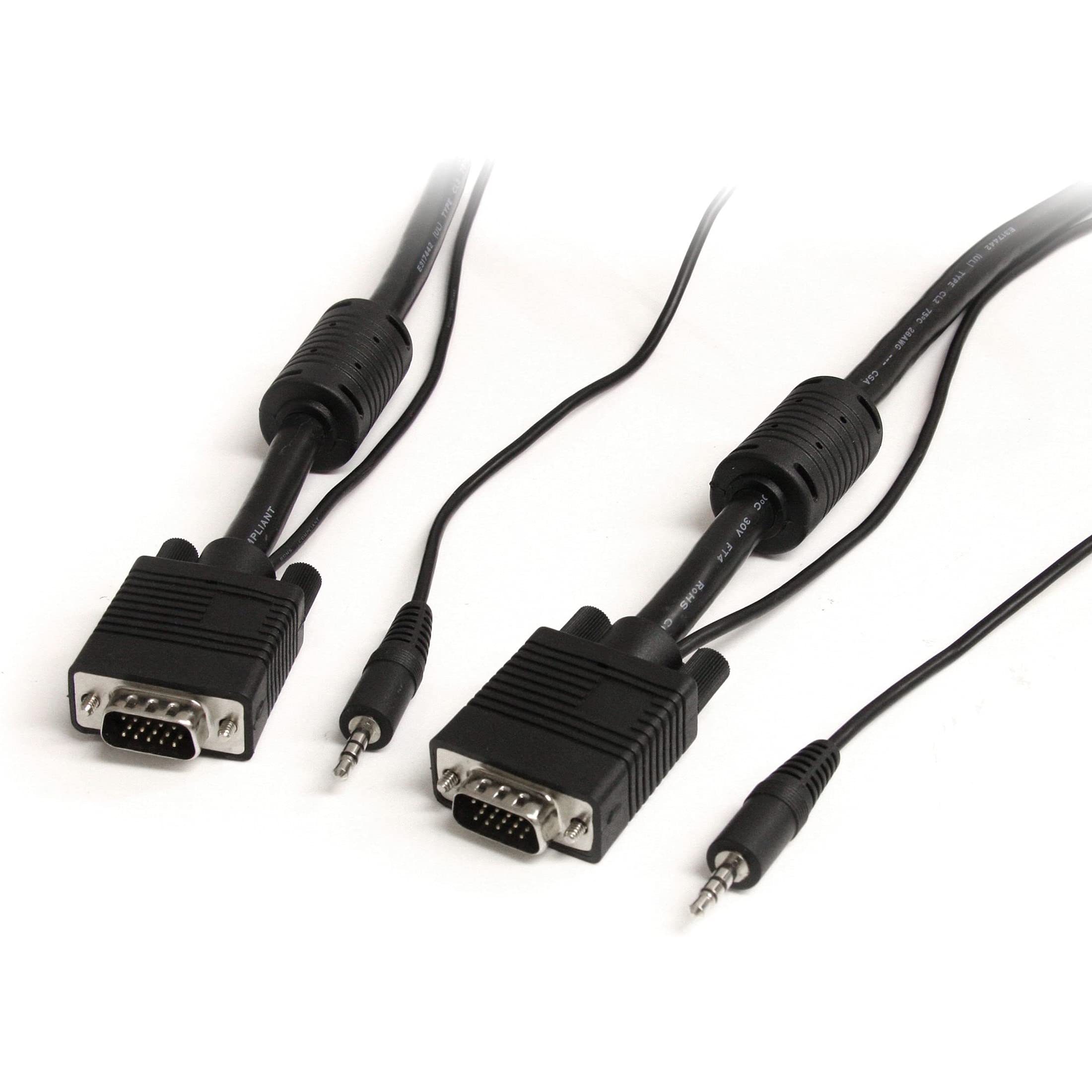 15FT HD-15 VGA M/M HIGH         RESOLUTION MONITOR COAX CABLE