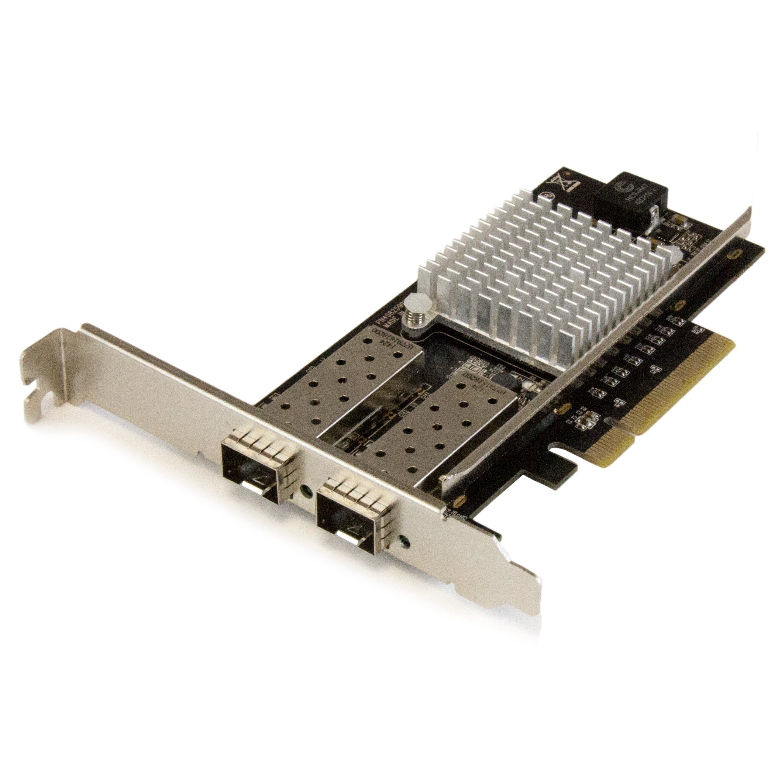 2 PORT 10GB SFP+ NETWORK CARD   10GBIT PCIE NIC FIBER ADAPTER INTEL