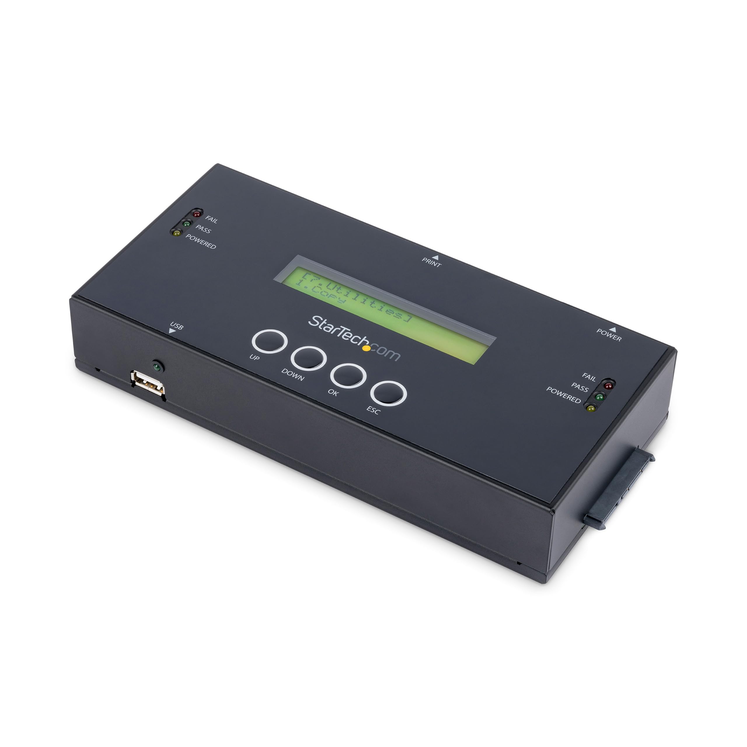 1:1 STANDALONE SAS/SATA HARD DRIVE DUPLICATOR/COPIER AND DISK ERASER/WIPER PERFO