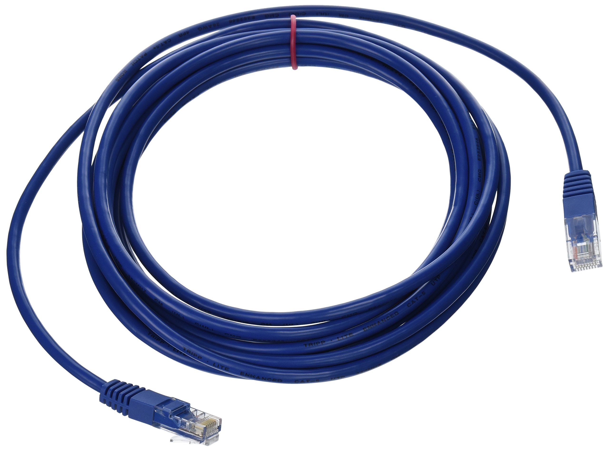 15FT CAT5E BLUE PATCH CABLE     CAT5 MOLDED RJ45 M/M 350MHZ PVC UTP