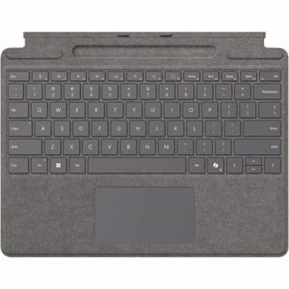 MICSOFT SURFACE PRO KEYBOARD W/PENSTOR COMMERCIAL PLATINUM