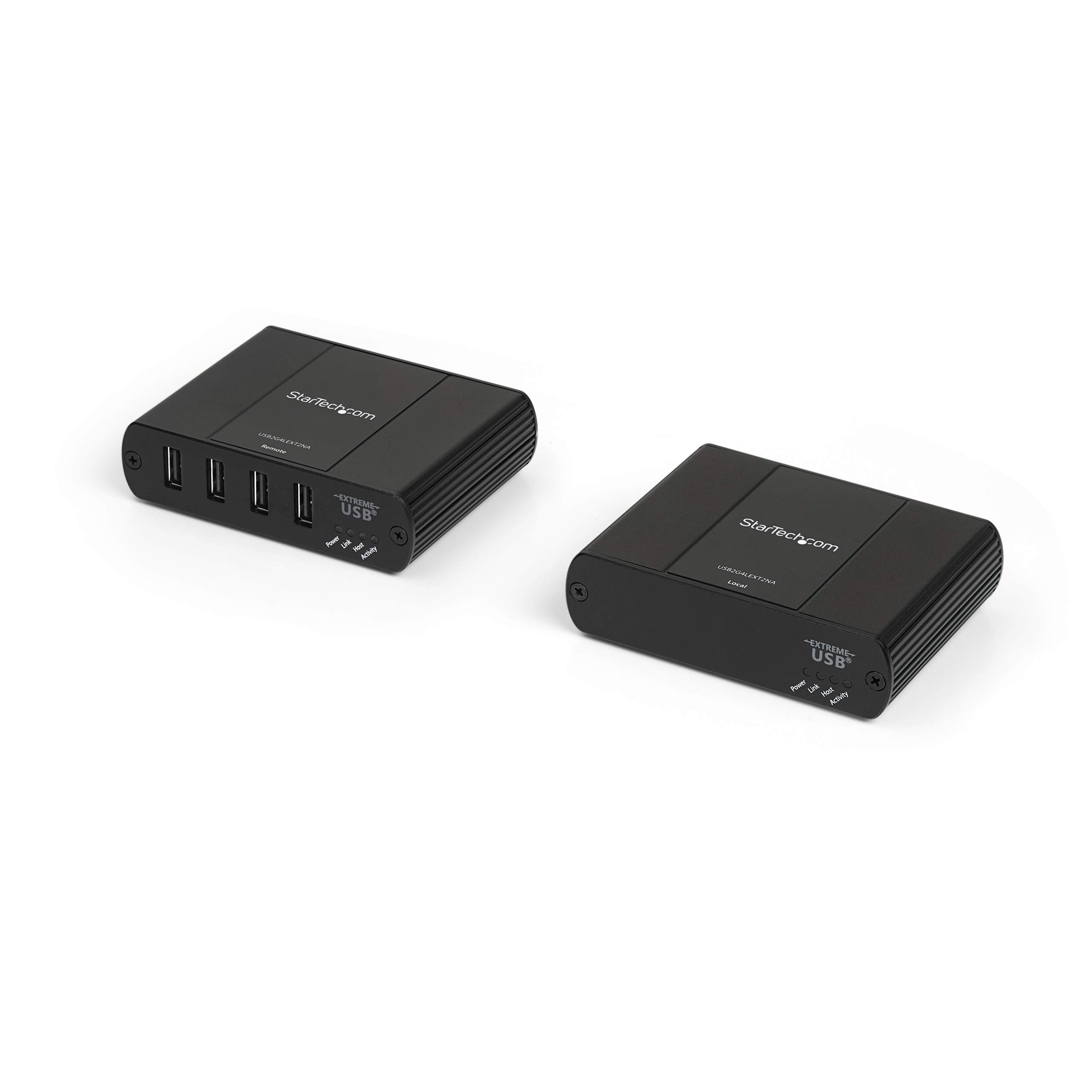 4 PORT USB 2.0 EXTENDER HUB     USB-A OVER CAT5/6 ETHERNET RJ45