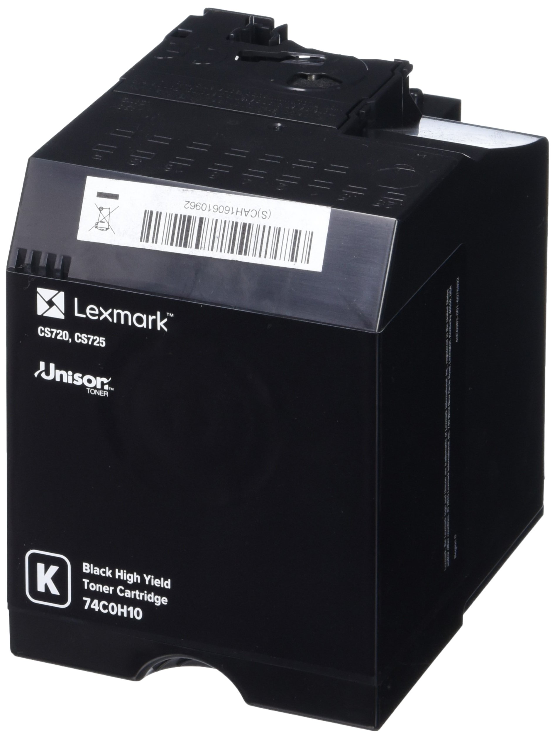 LEXMARK 74C0H10 BLACK TONER CARTRIDGE