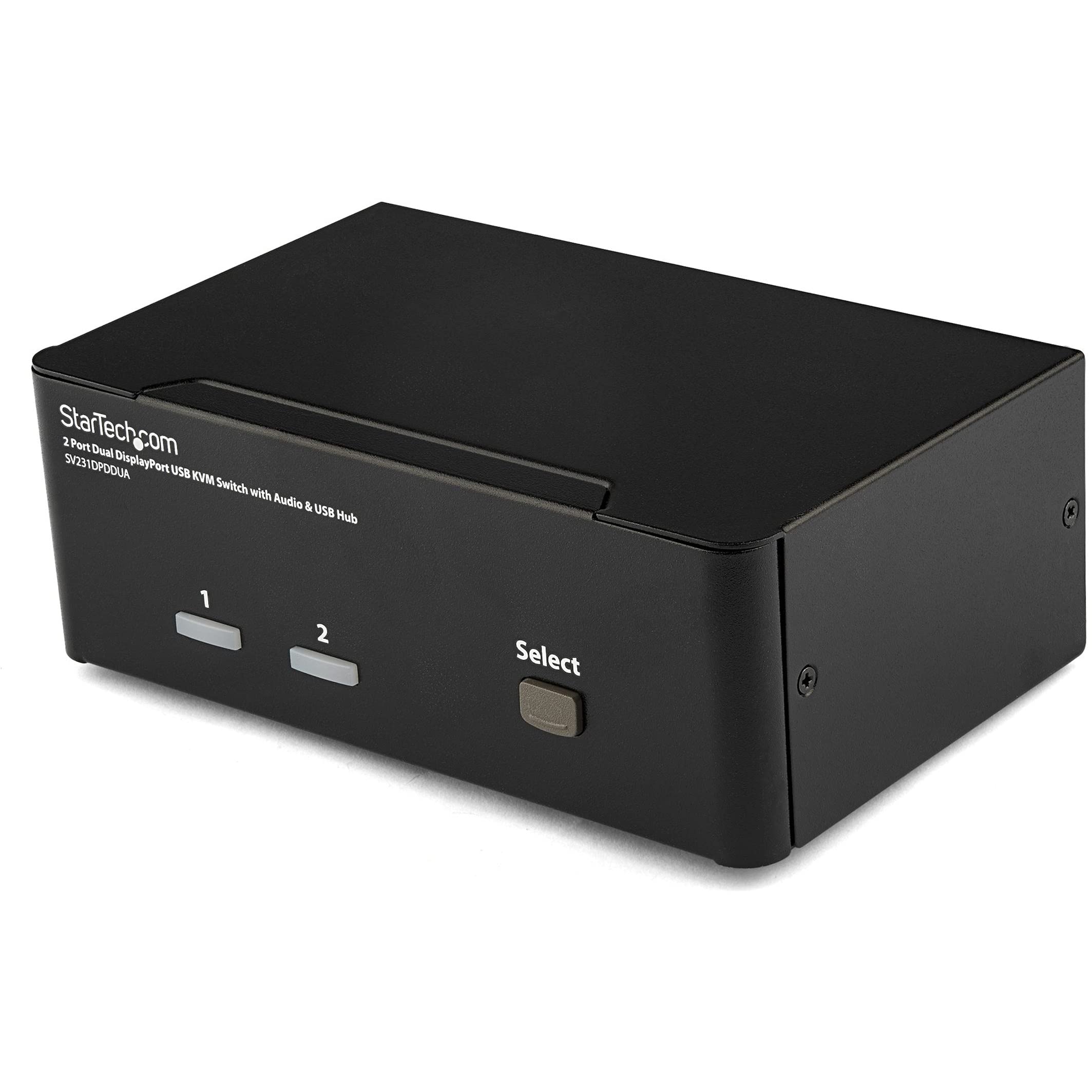 CONTROL 2 HIGH-RESOLUTION DUAL DISPLAYPORT COMPUTERS WITH A SINGLE CONSOLE - USB