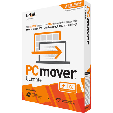 LAPLINK PCMOVER ULTIMATE V11-   1USE WITH ETHERNET CABLE