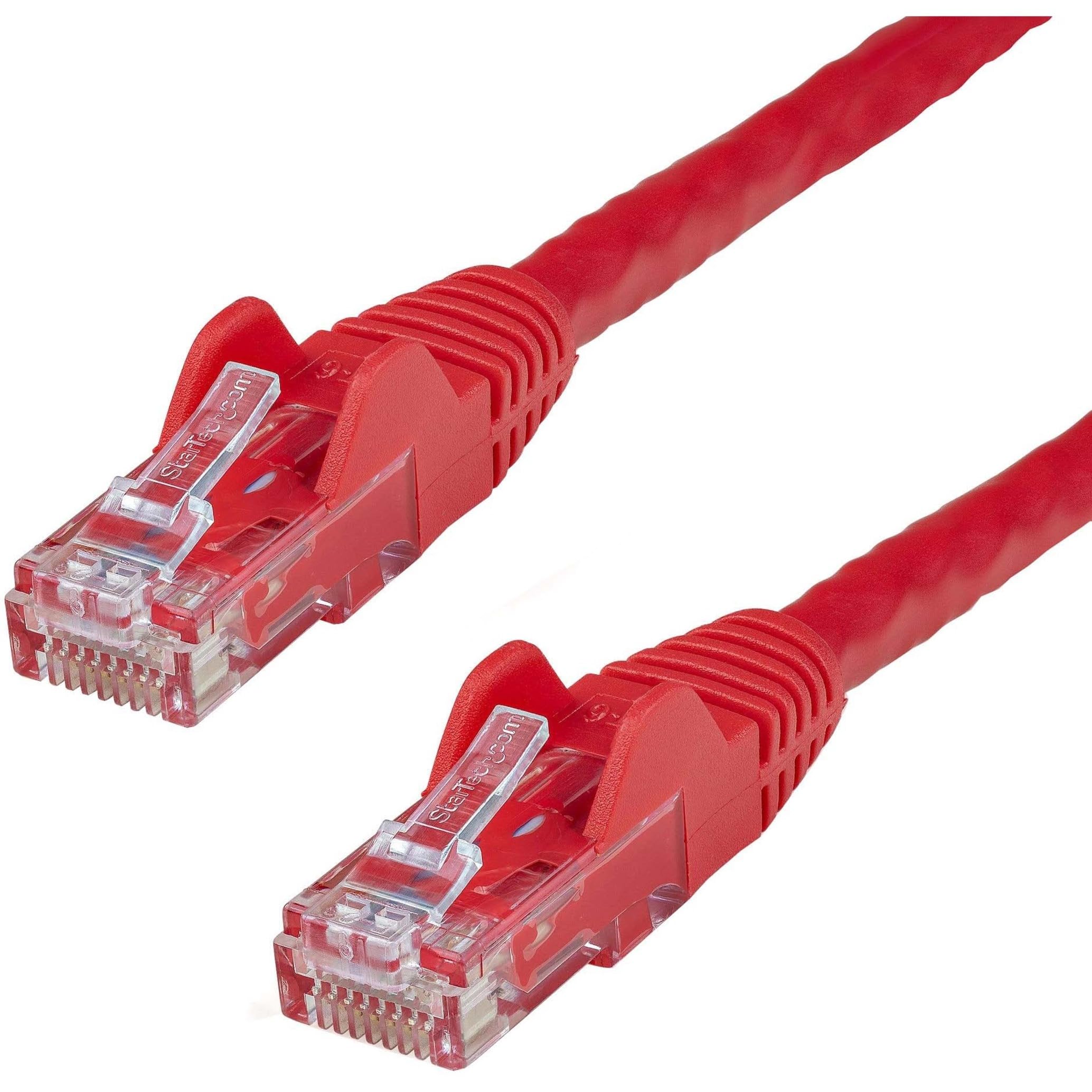 3FT RED CAT6 ETHERNET CABLE     SNAGLESS RJ45 UTP PATCH CABLE CORD