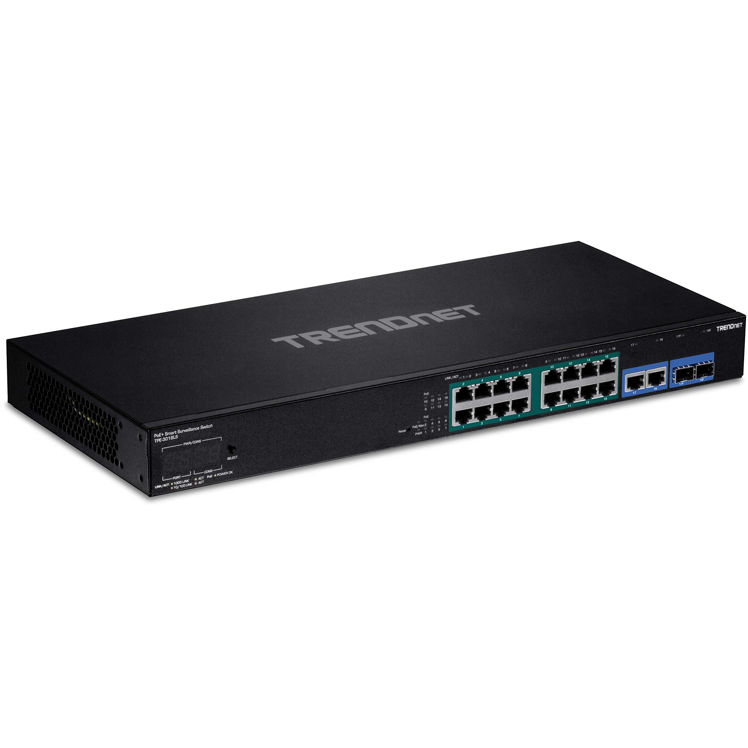 18-PORT GIGABIT POE+ SMART SURVEILLANCE SWITCH