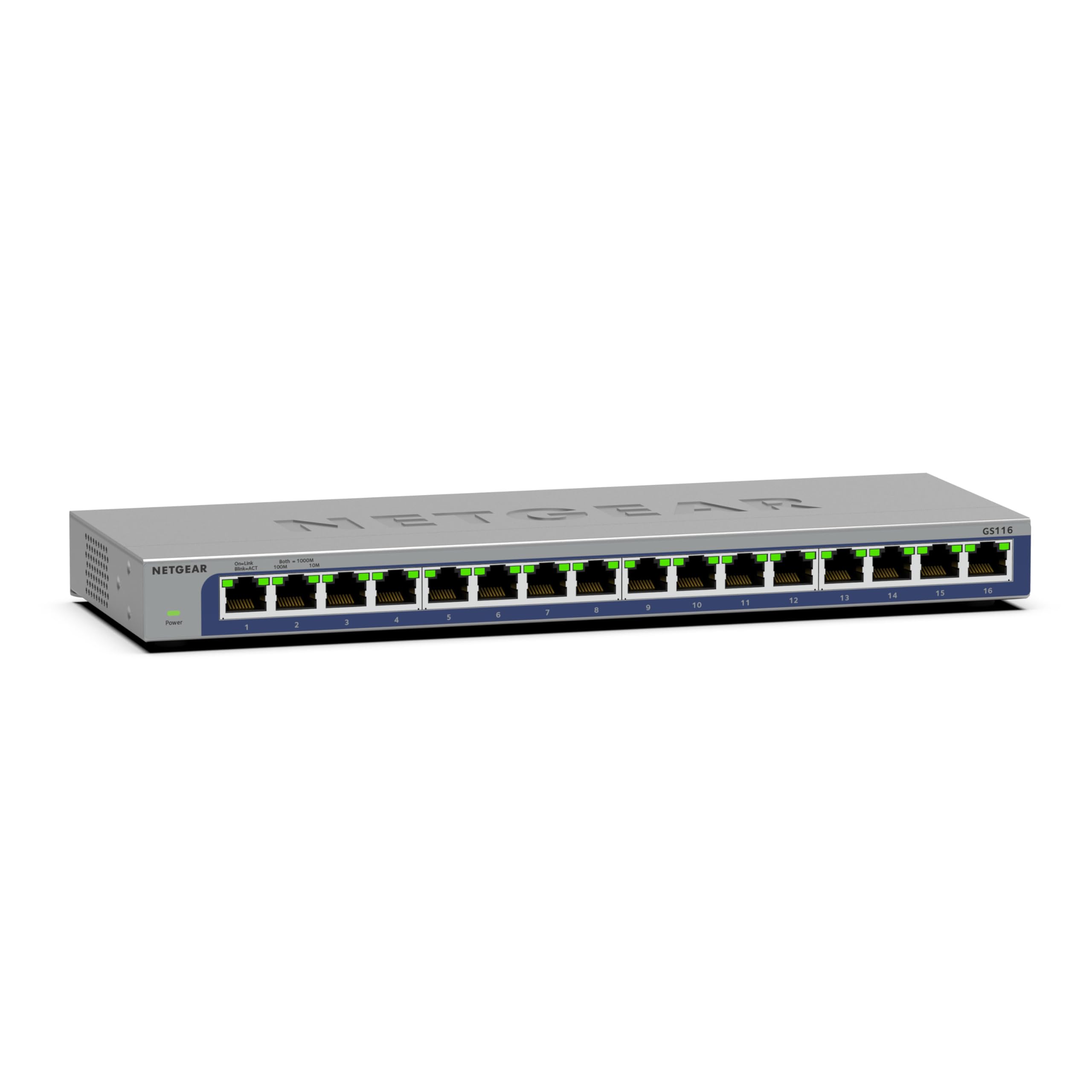 16-PORT GIGABIT ETHERNET UNMANAGED SWITCH GS116V3