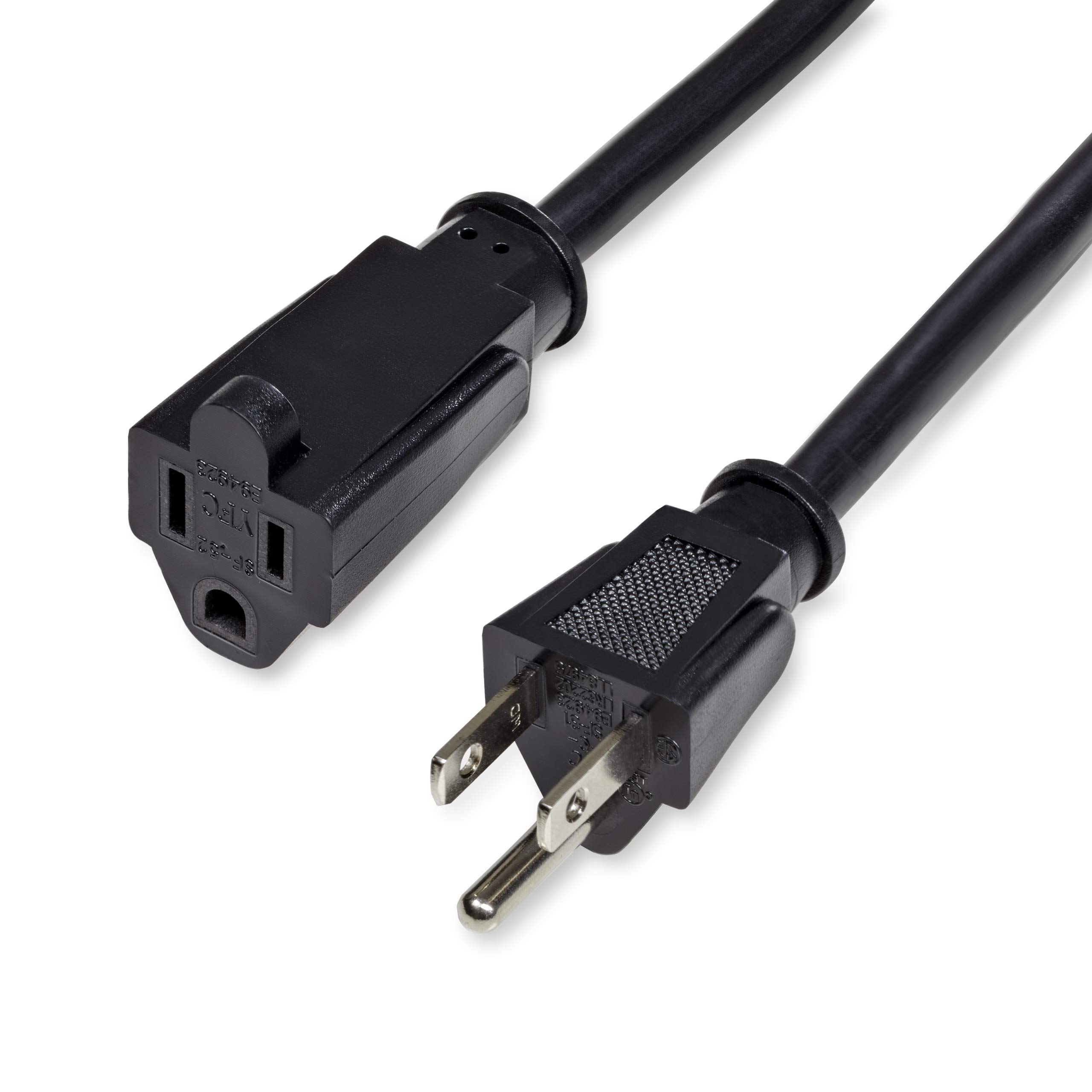 6FT POWER EXTENSION CORD NEMA   5-15R TO 5-15P COMPUTER POWER CORD