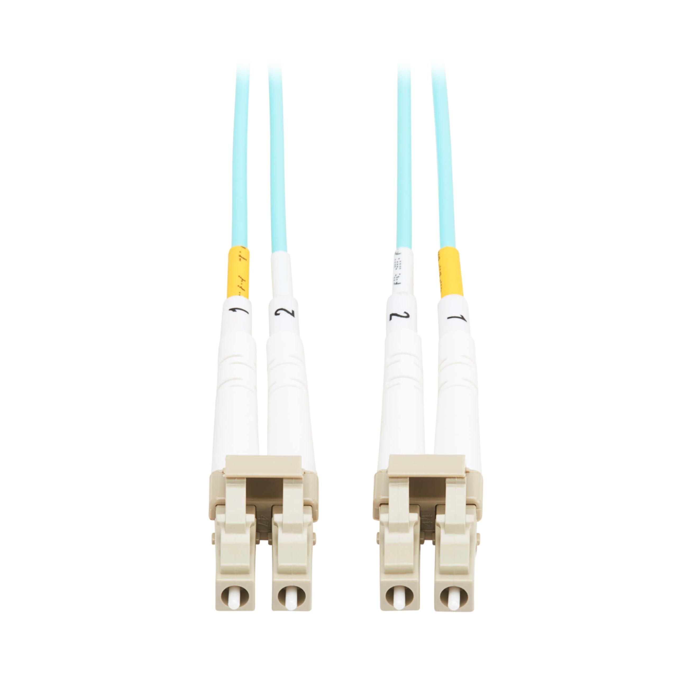 EATON TRIPP LITE SERIES 40/100/400G MULTIMODE 50/125 OM3 FIBER OPTIC CABLE (12F