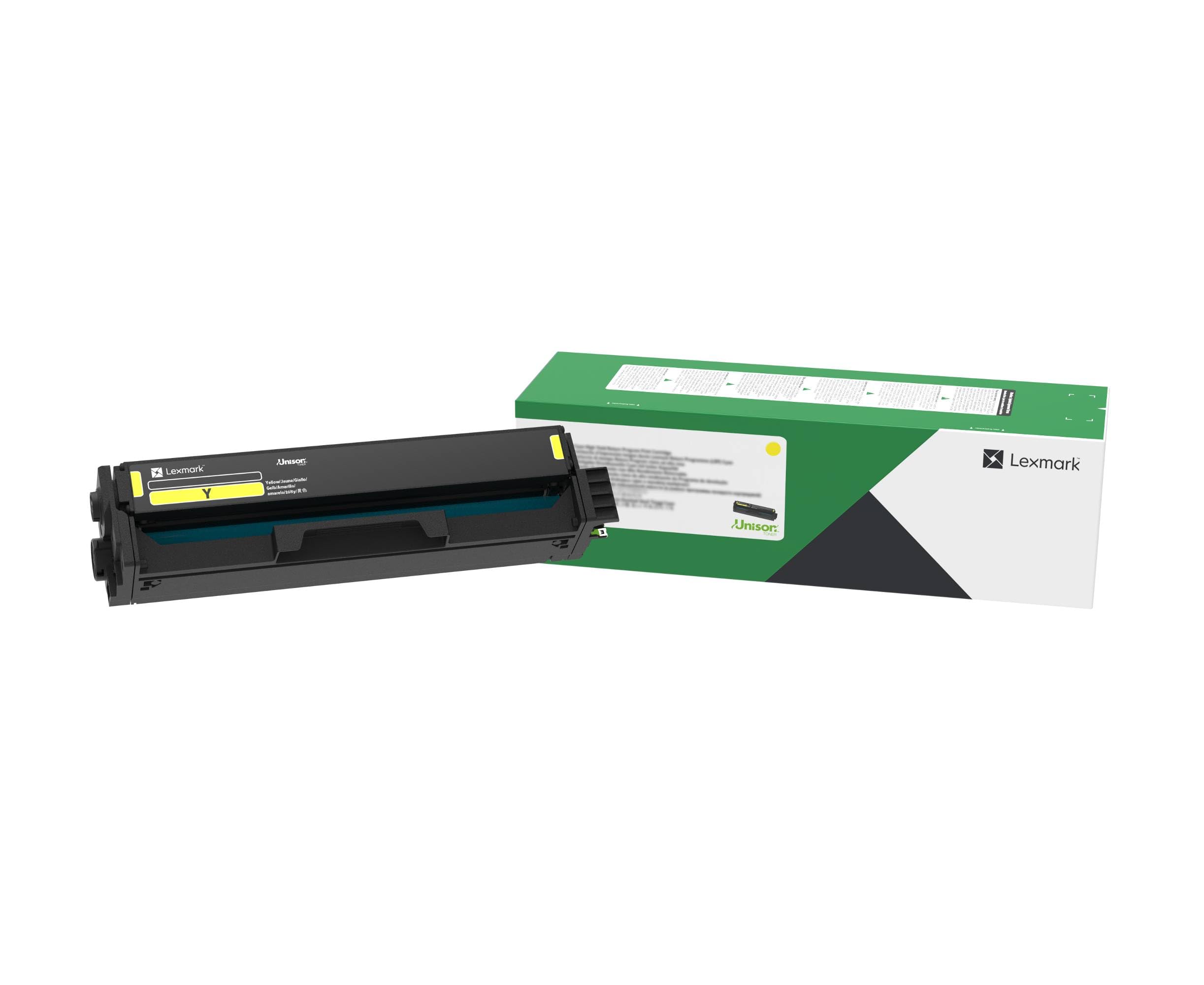 LEXMARK 20N10Y0 YELLOW RETURN PROGRAM PRINT CARTRIDGE FOR USE IN CS/CX331,431 ES