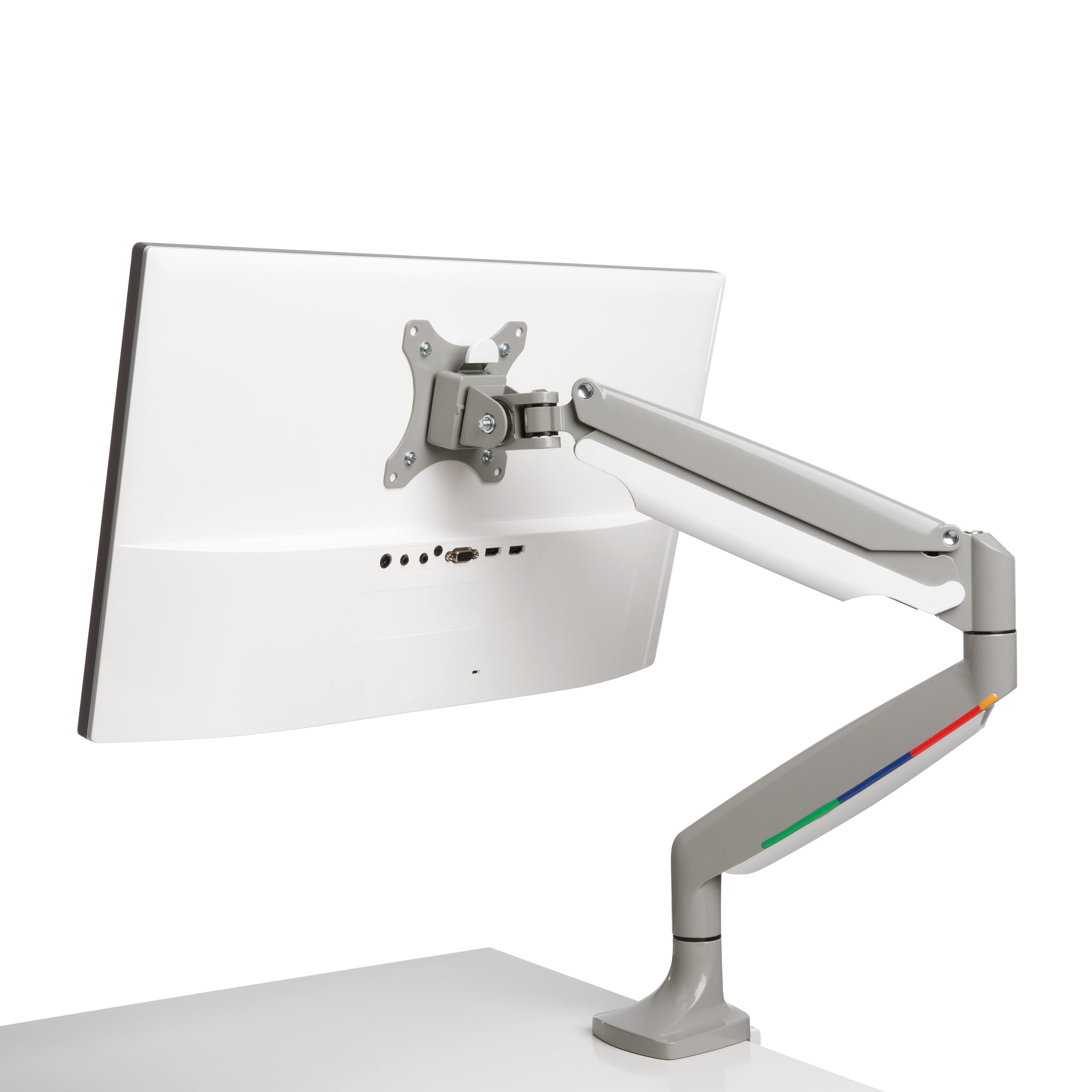 SMARTFIT  ONE-TOUCH HEIGHT ADJUSTABLE SINGLE MONITOR ARM