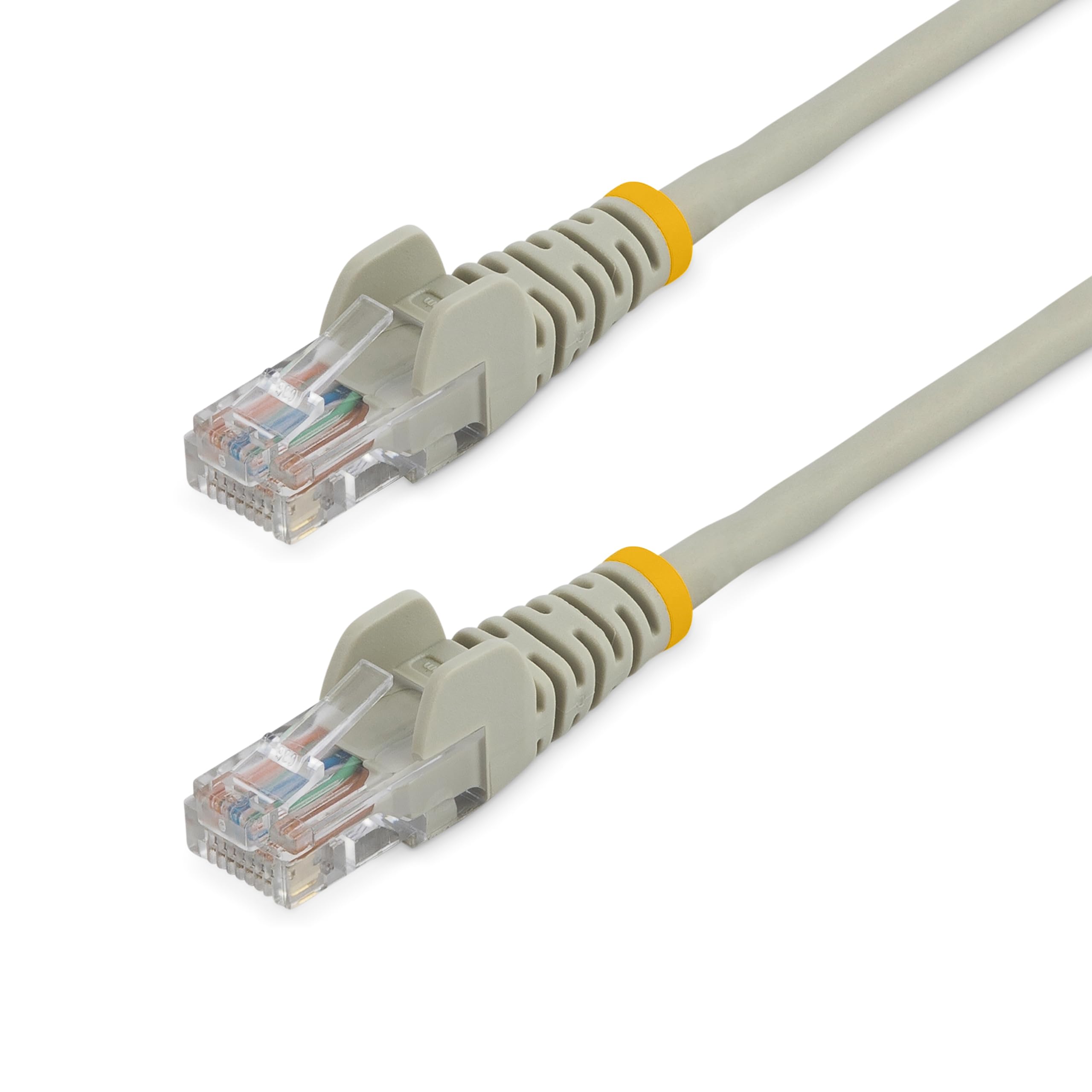 15FT GREY CAT5E CABLE SNAGLESS  ETHERNET CABLE GIGABIT LAN RJ45