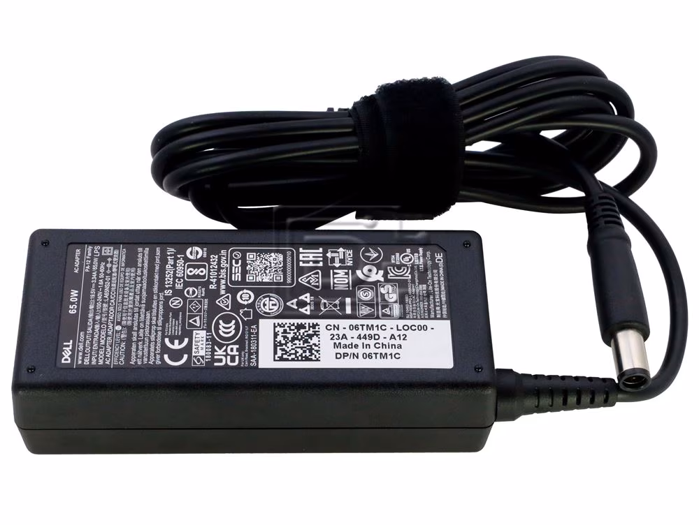 DELL 65W AC ADAPTER 7.4MM TIP   65-WATT - 65 W